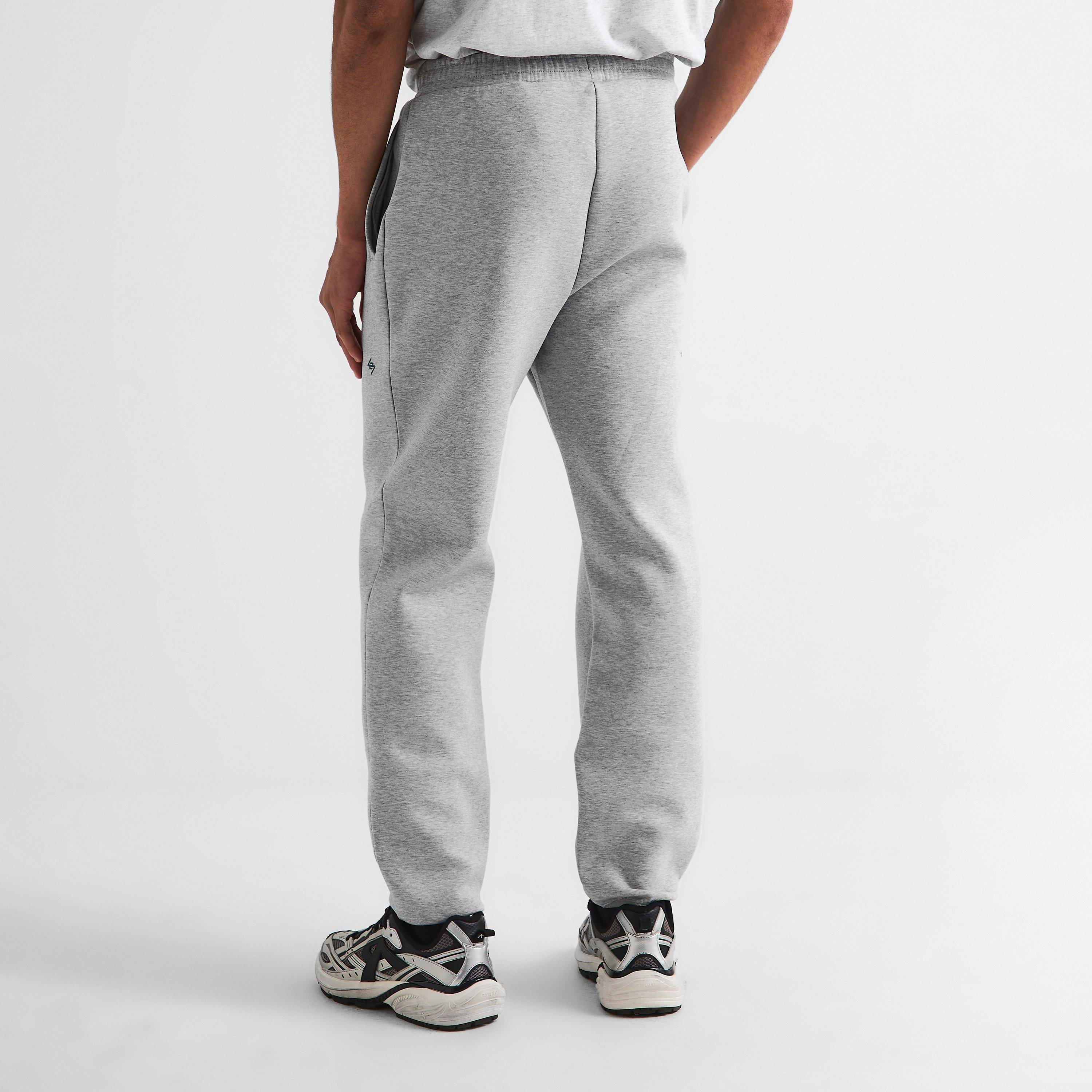 Grey Marl - Represent 247 - Men's Performance Fleece Tracksuit Bottom - 4