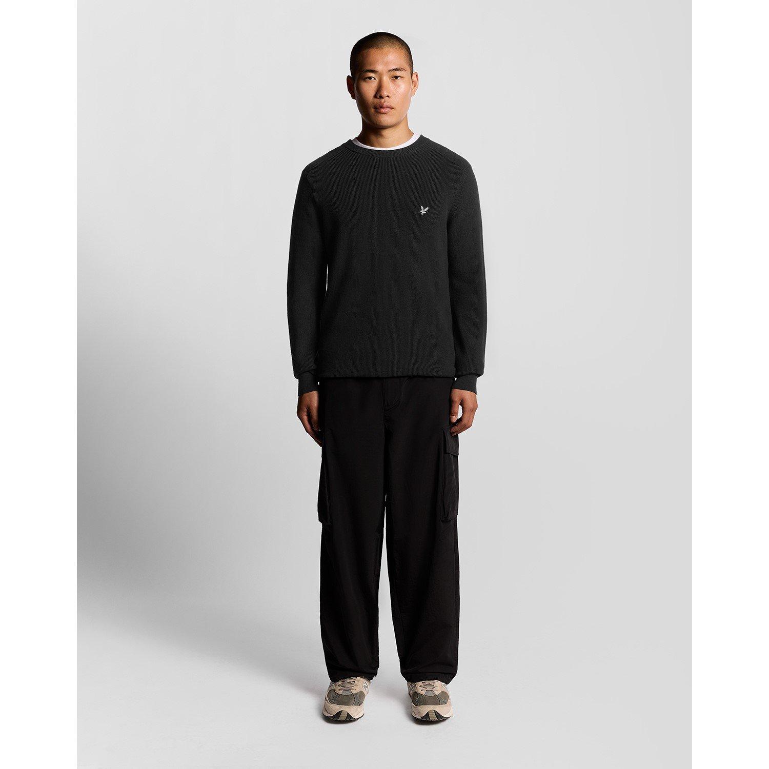 Black Ice - Lyle and Scott - Rib Crew Neck Sn99 - 5