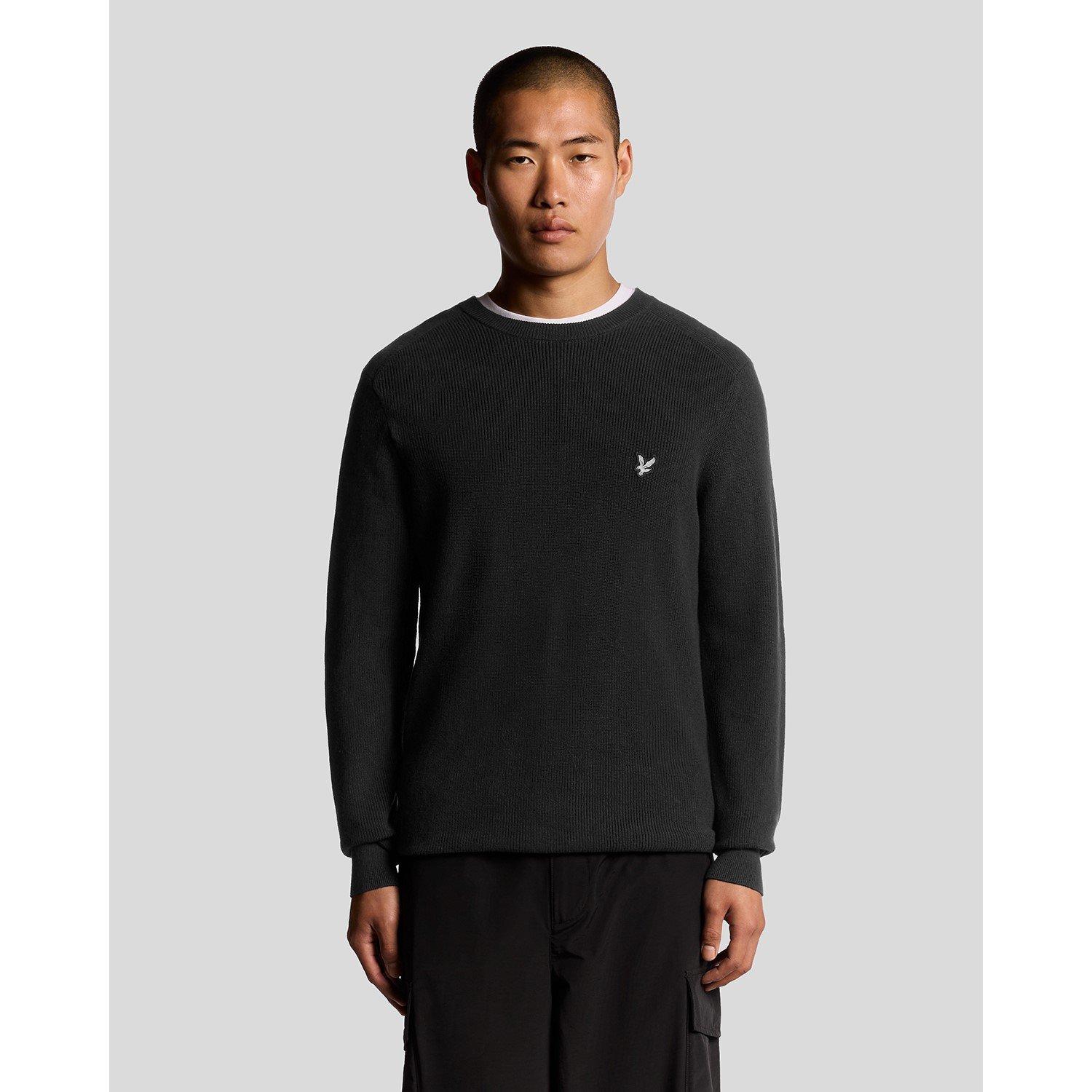 Black Ice - Lyle and Scott - Rib Crew Neck Sn99 - 6