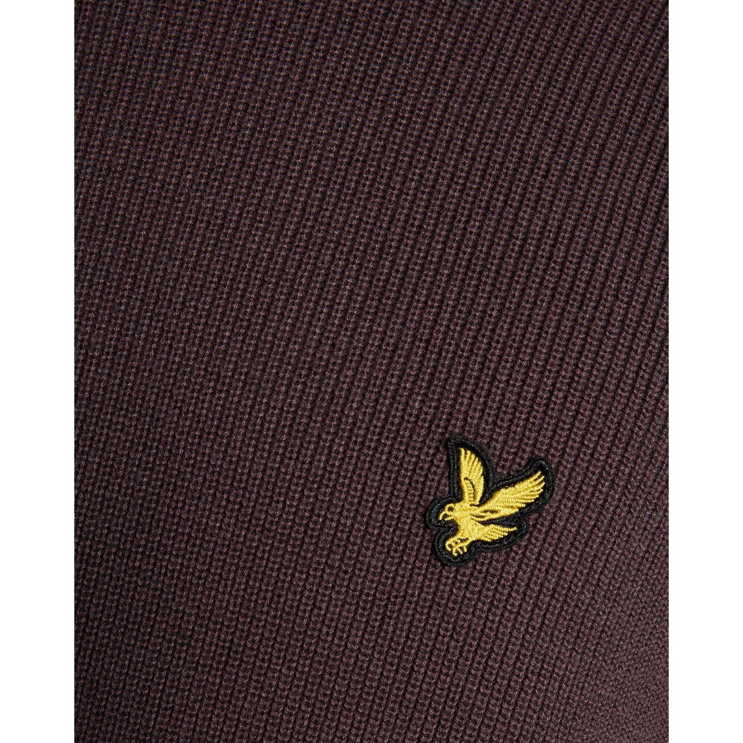 Lyle And Scott Men's Rib Crew Neck Jumper - Espresso - XS