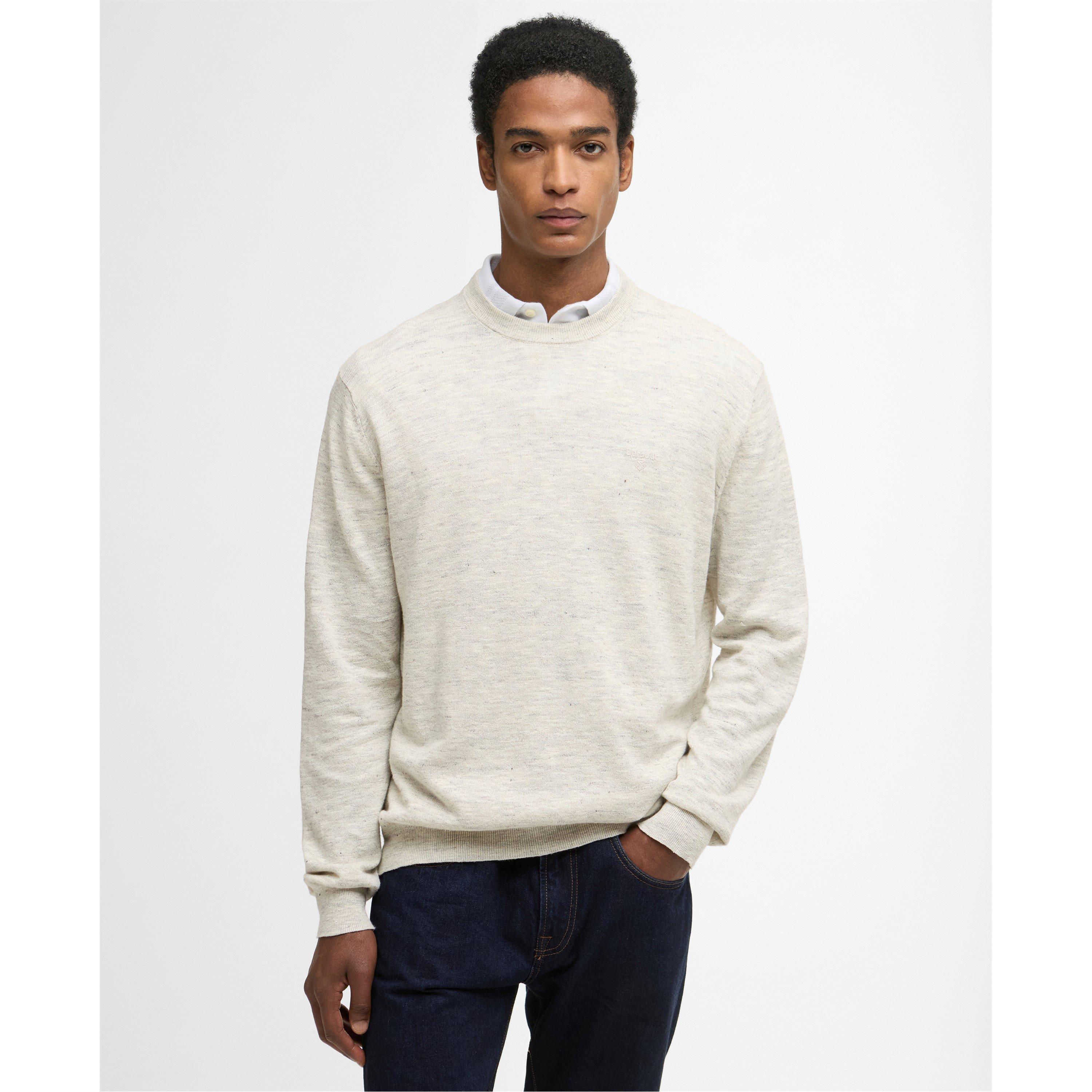 Neutral - Barbour - Mens Flaxby Crew Neck - 2