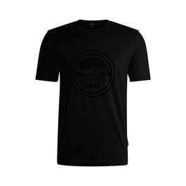 Boss Porsche x BOSS Mercerised Cotton T-Shirt