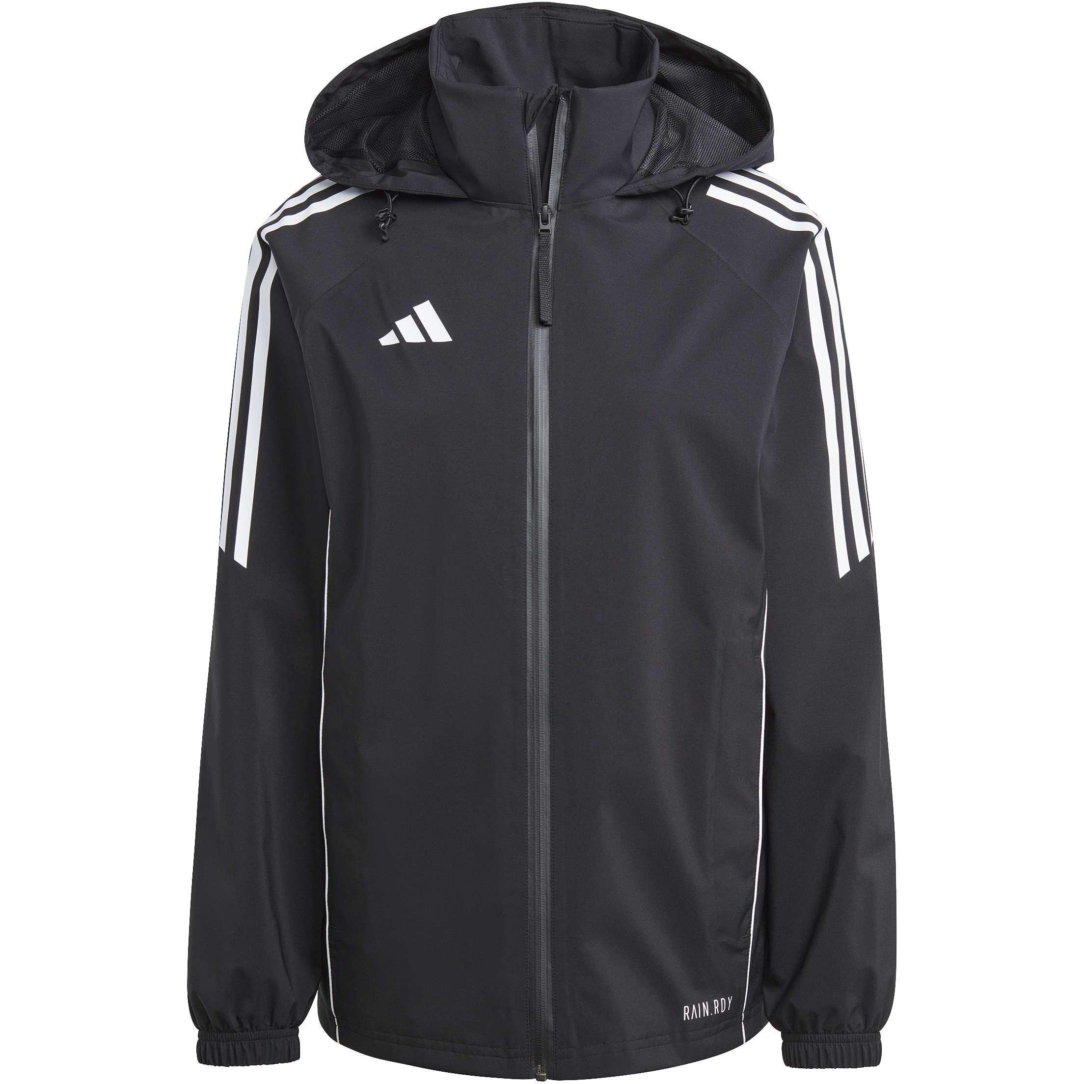 Black/White - adidas - adidas Tiro24 Ra Jkt W Anorak Womens - 1