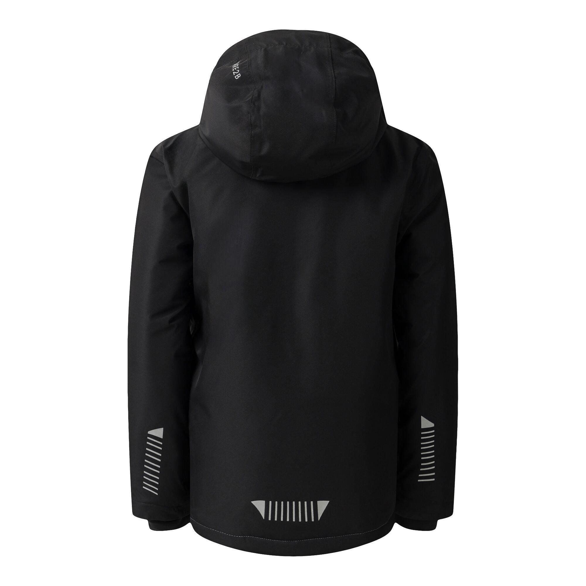 Black - Dare 2b - Unisex Kids' Impose V Insulated Waterproof Jacket - 11