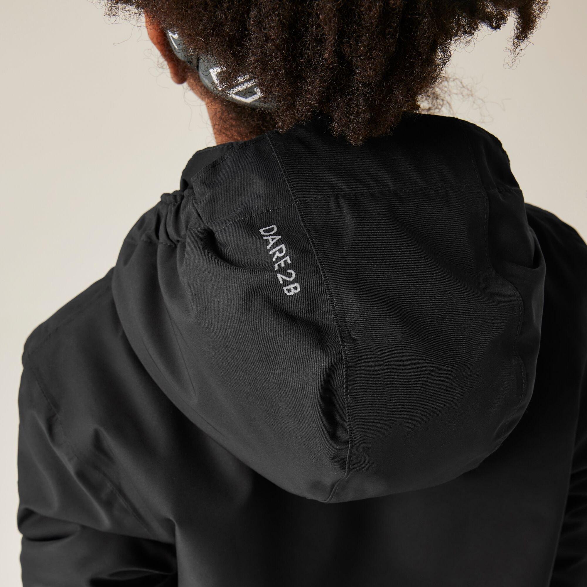 Black - Dare 2b - Unisex Kids' Impose V Insulated Waterproof Jacket - 7