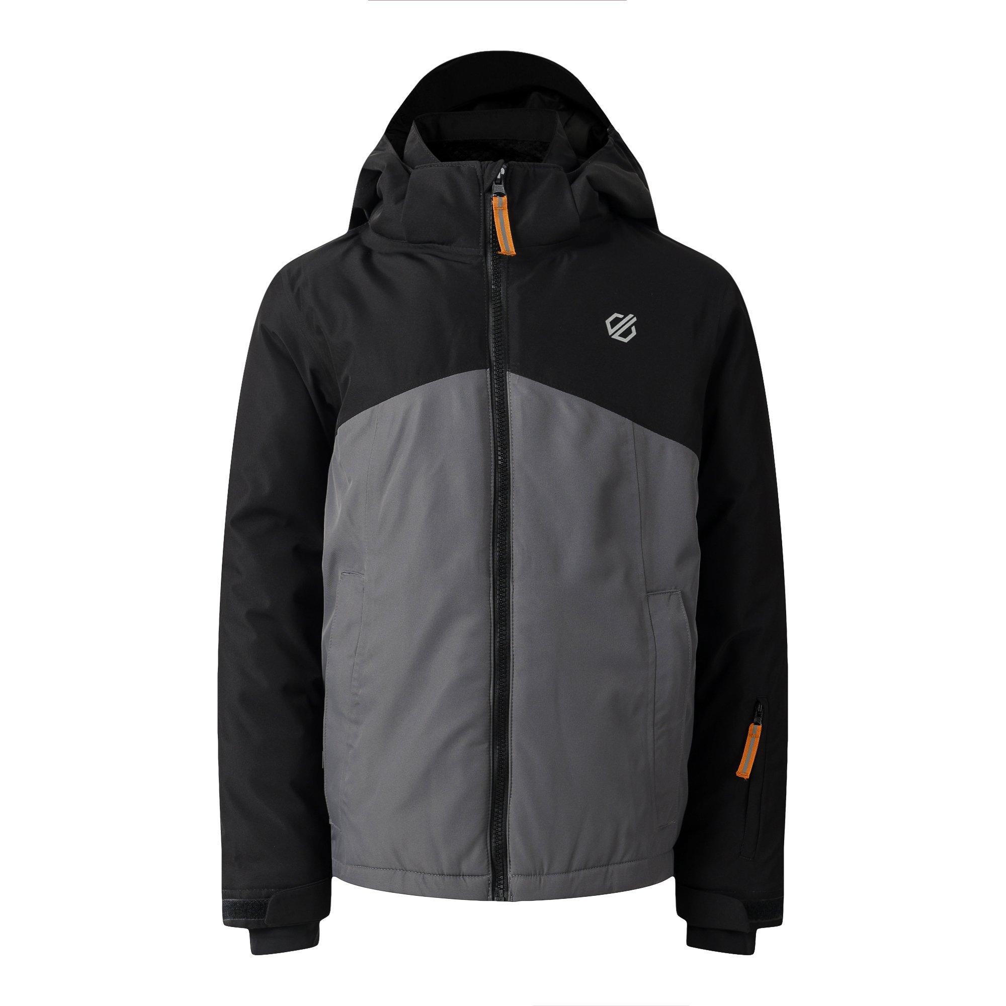 Black - Dare 2b - Unisex Kids' Impose V Insulated Waterproof Jacket - 9