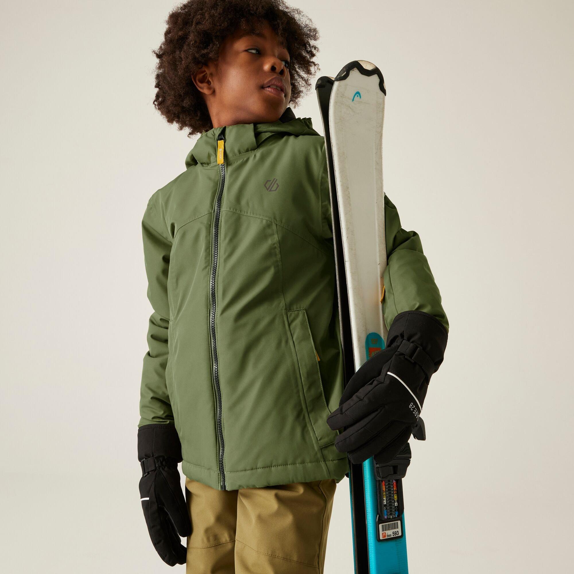 Dare 2B  Kids ' Impose V Insulated Waterproof Jacket - Olive Green - 3-4yrs