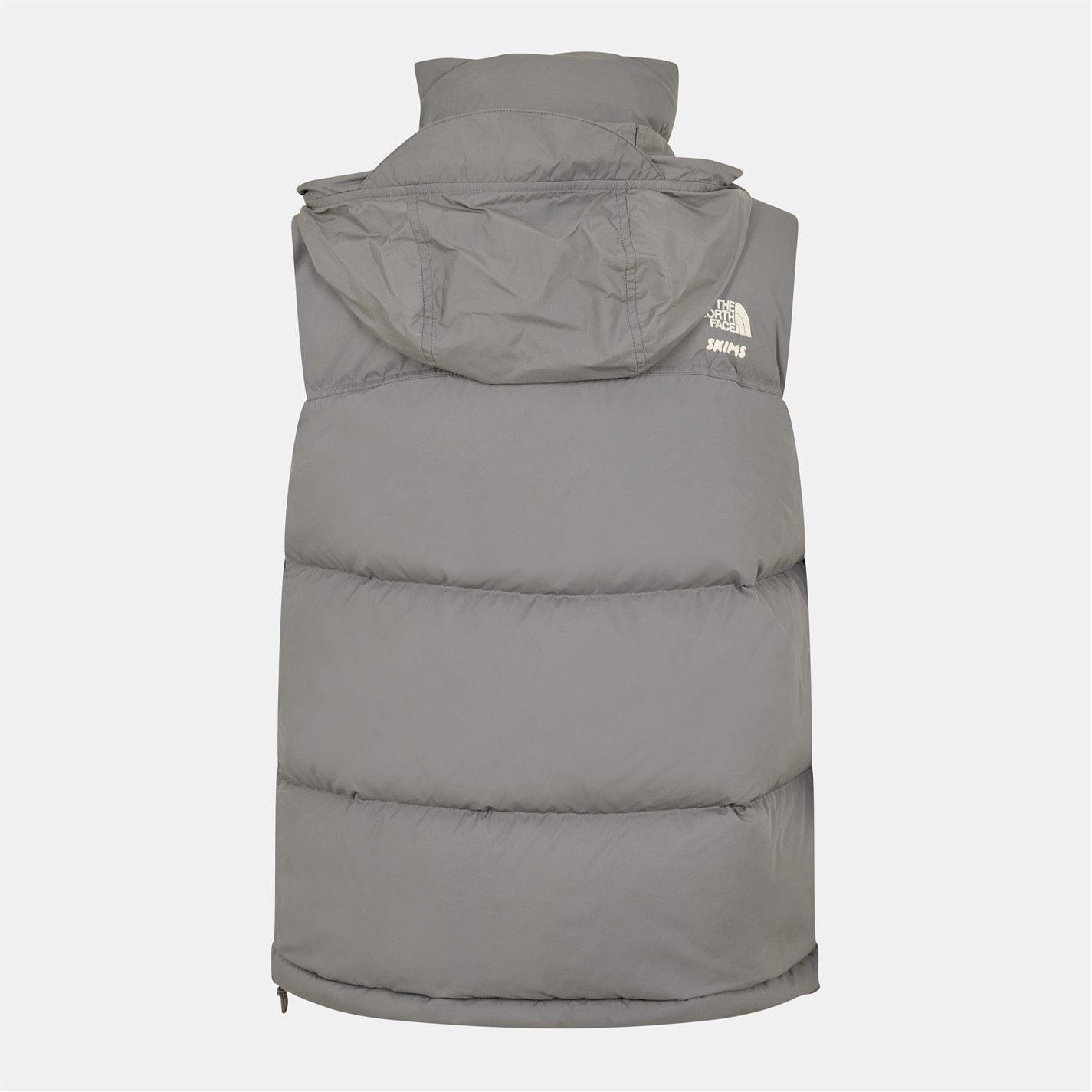 SK Gunmetal - TNF x Skims - Womens 1996 Nuptse Vest - 2