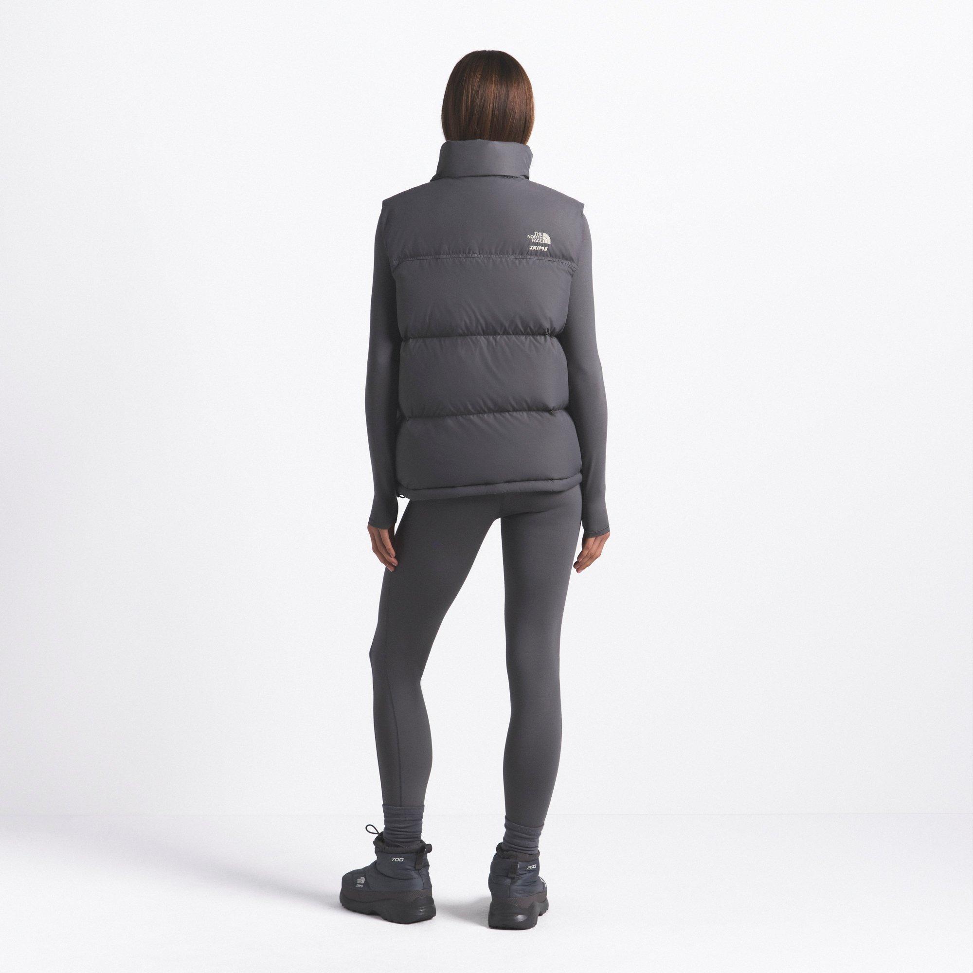 SK Gunmetal - TNF x Skims - Womens 1996 Nuptse Vest - 4