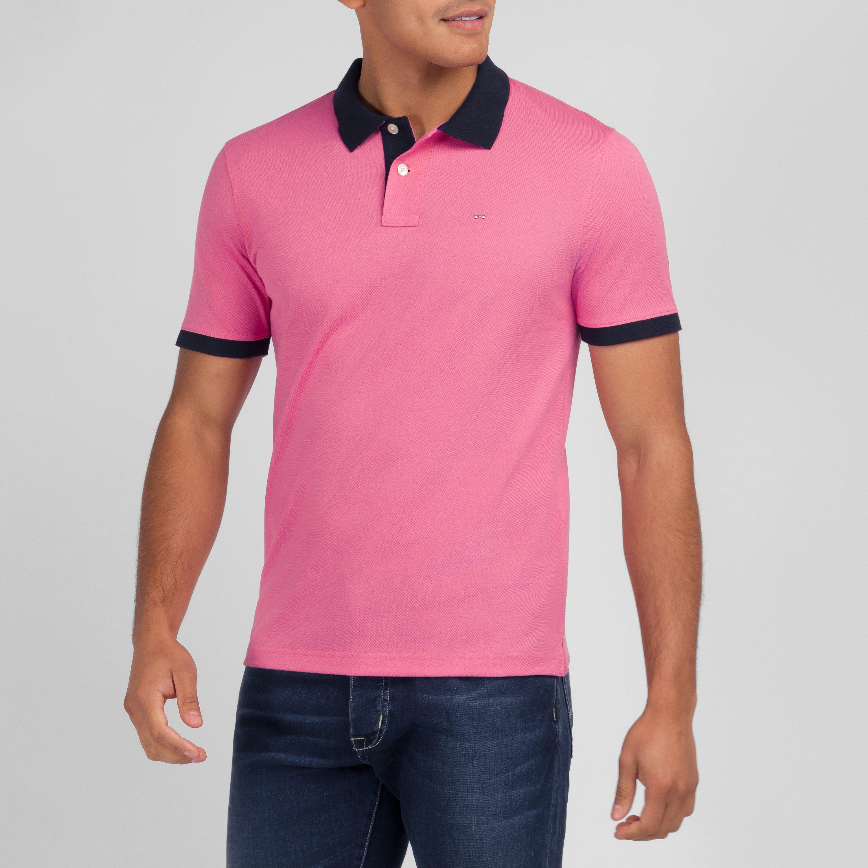 Rov7 - Eden Park - Turquoise blue short-sleeved polo shirt - 2