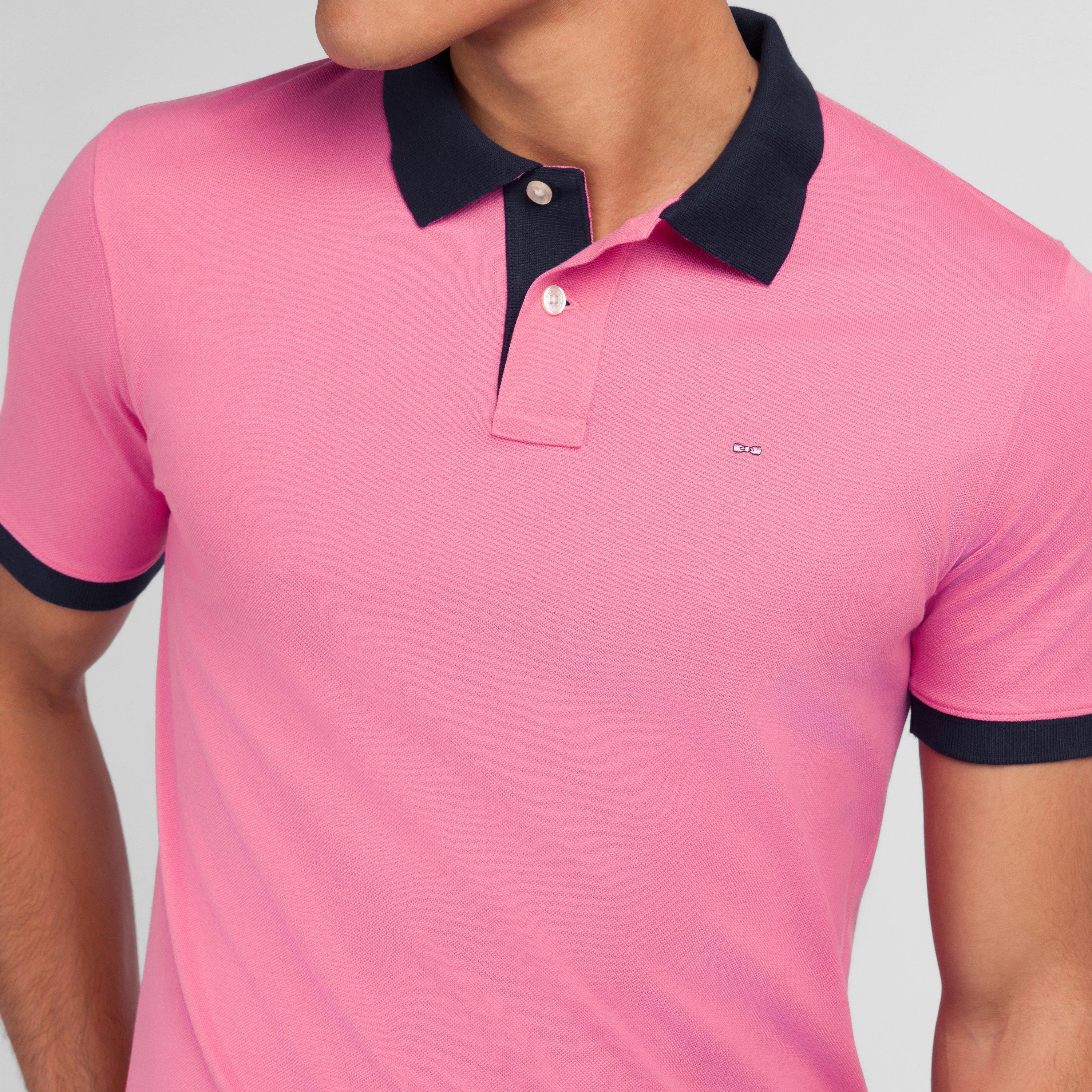 Rov7 - Eden Park - Turquoise blue short-sleeved polo shirt - 3