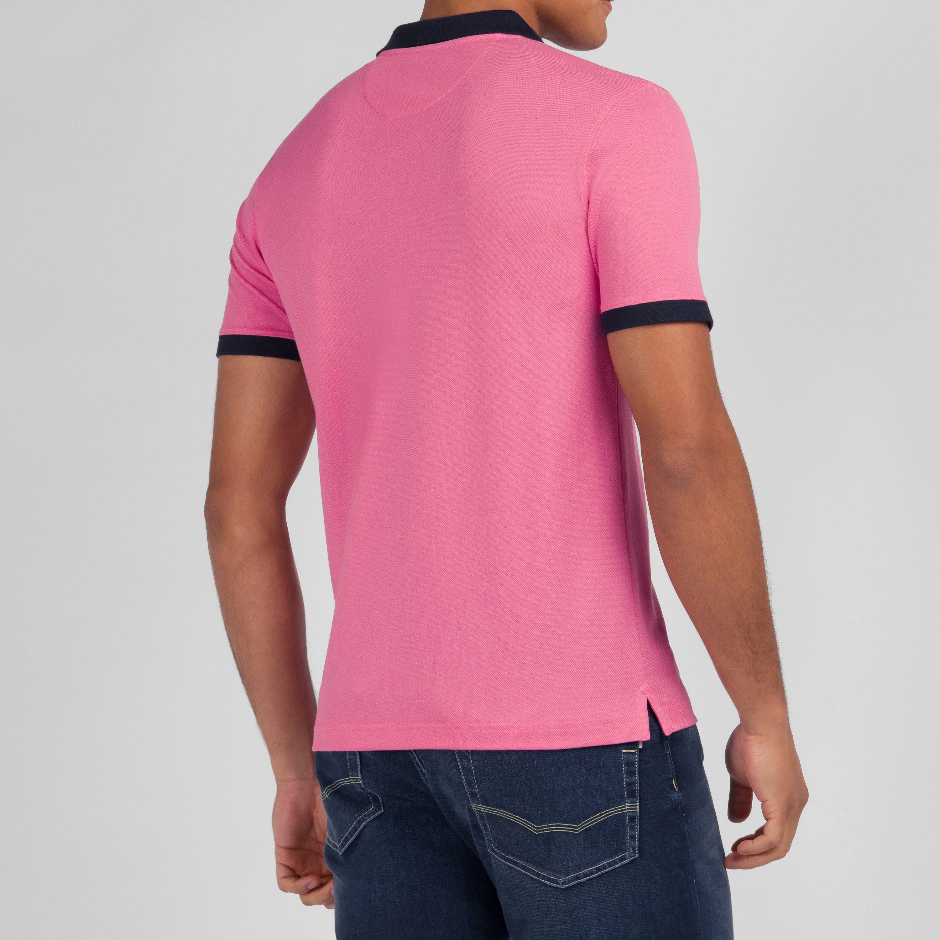 Rov7 - Eden Park - Turquoise blue short-sleeved polo shirt - 4