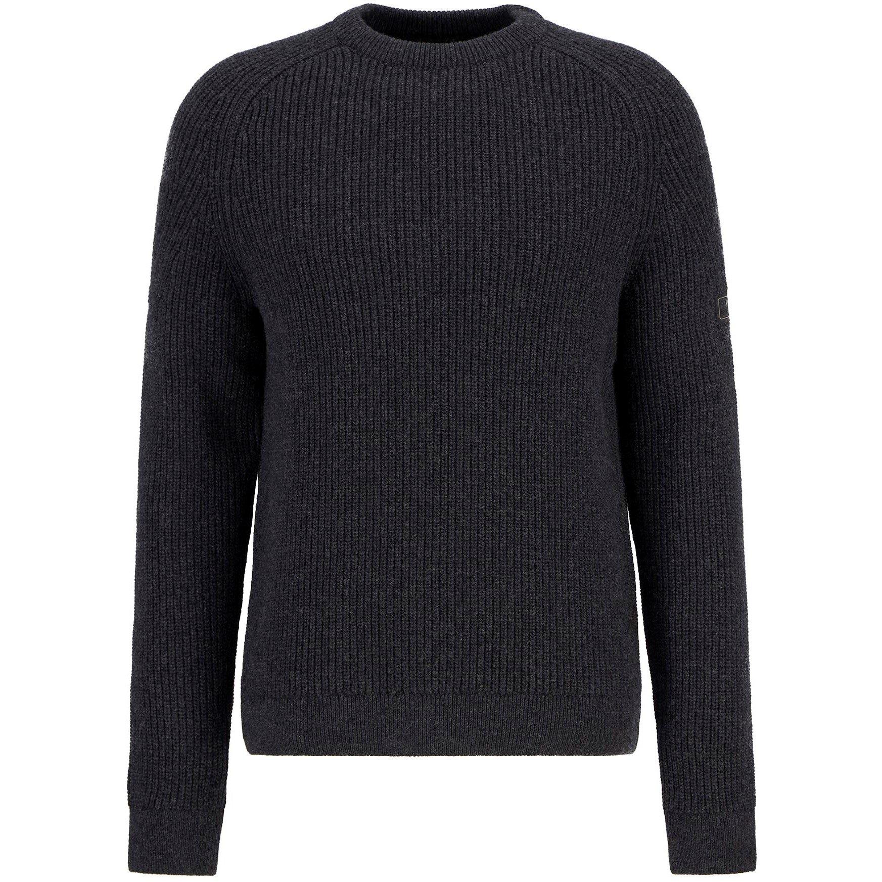 Charcoal CH51 - Barbour International - Mens Chester Jumper - 1