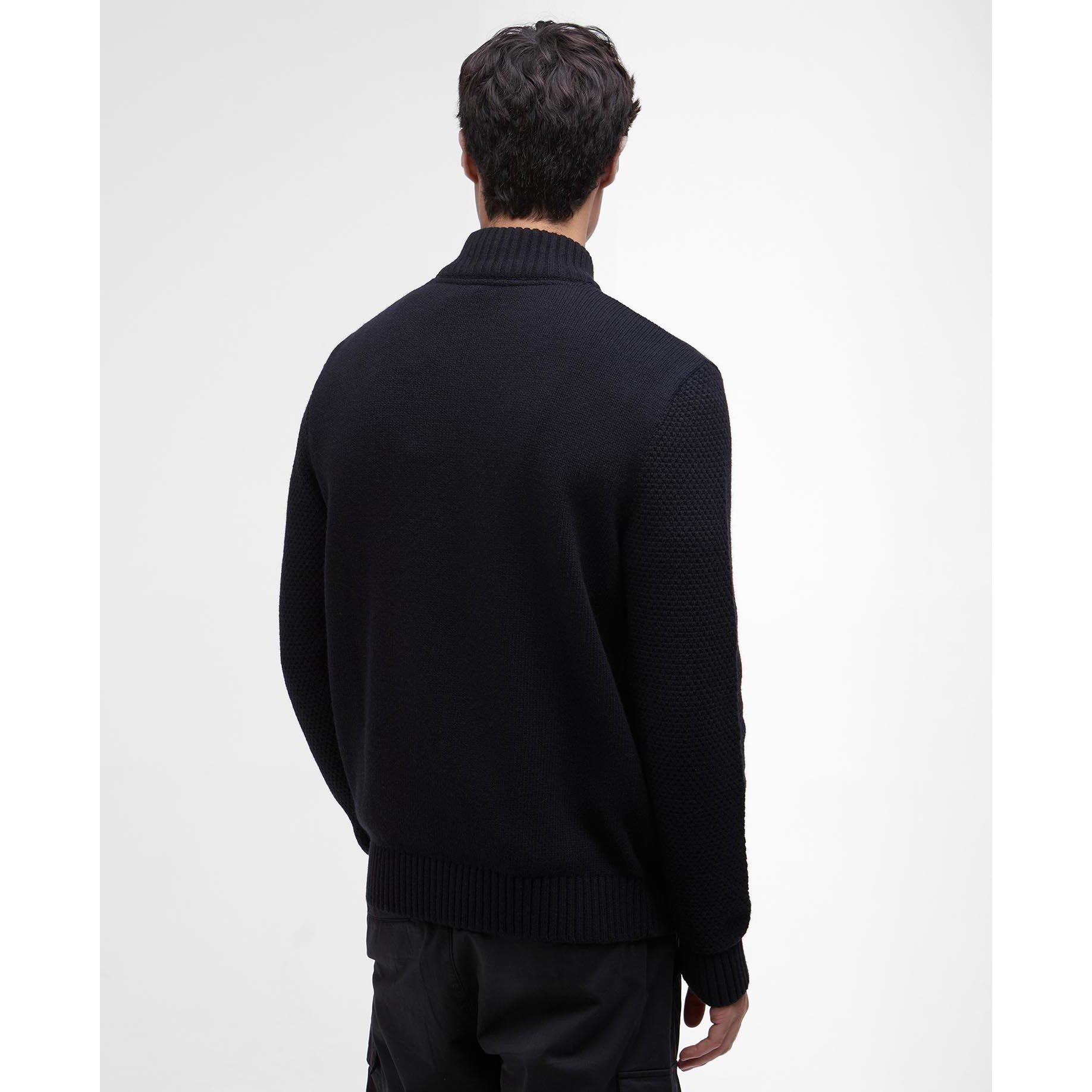 Black - Barbour International - Mens Enfield Jumper - 3