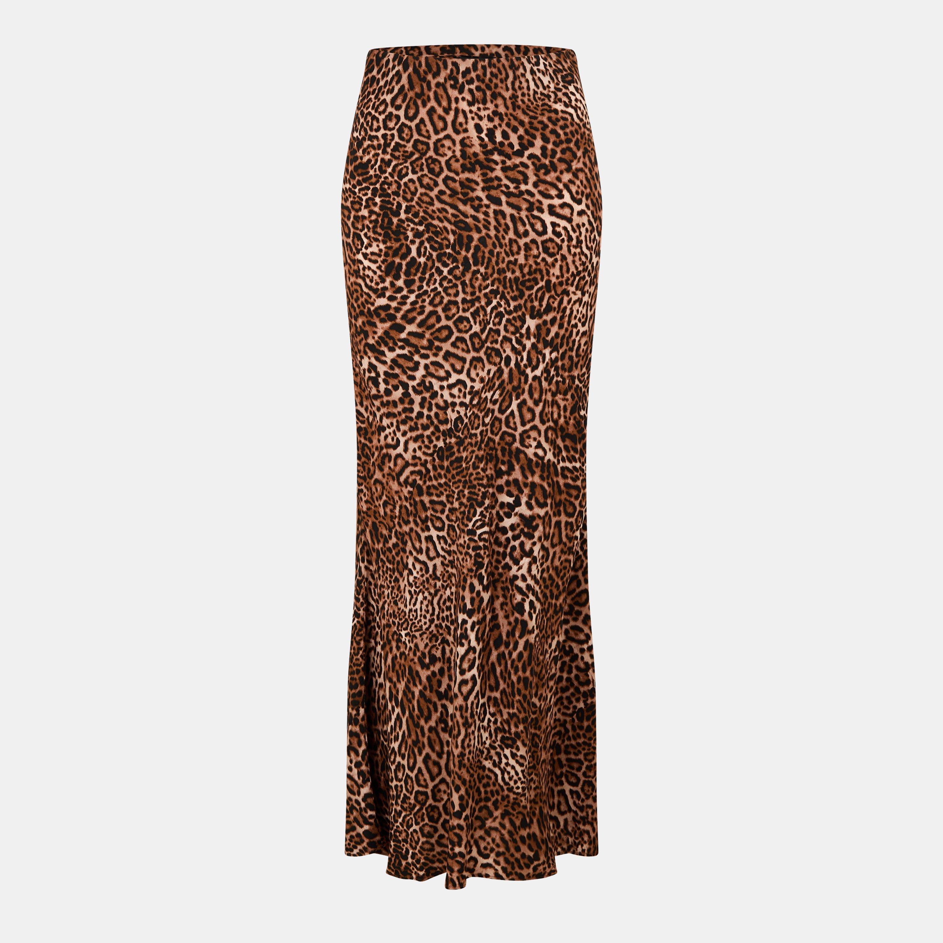 Brown - Nobodys Child - Women's Midi Skirt - 1