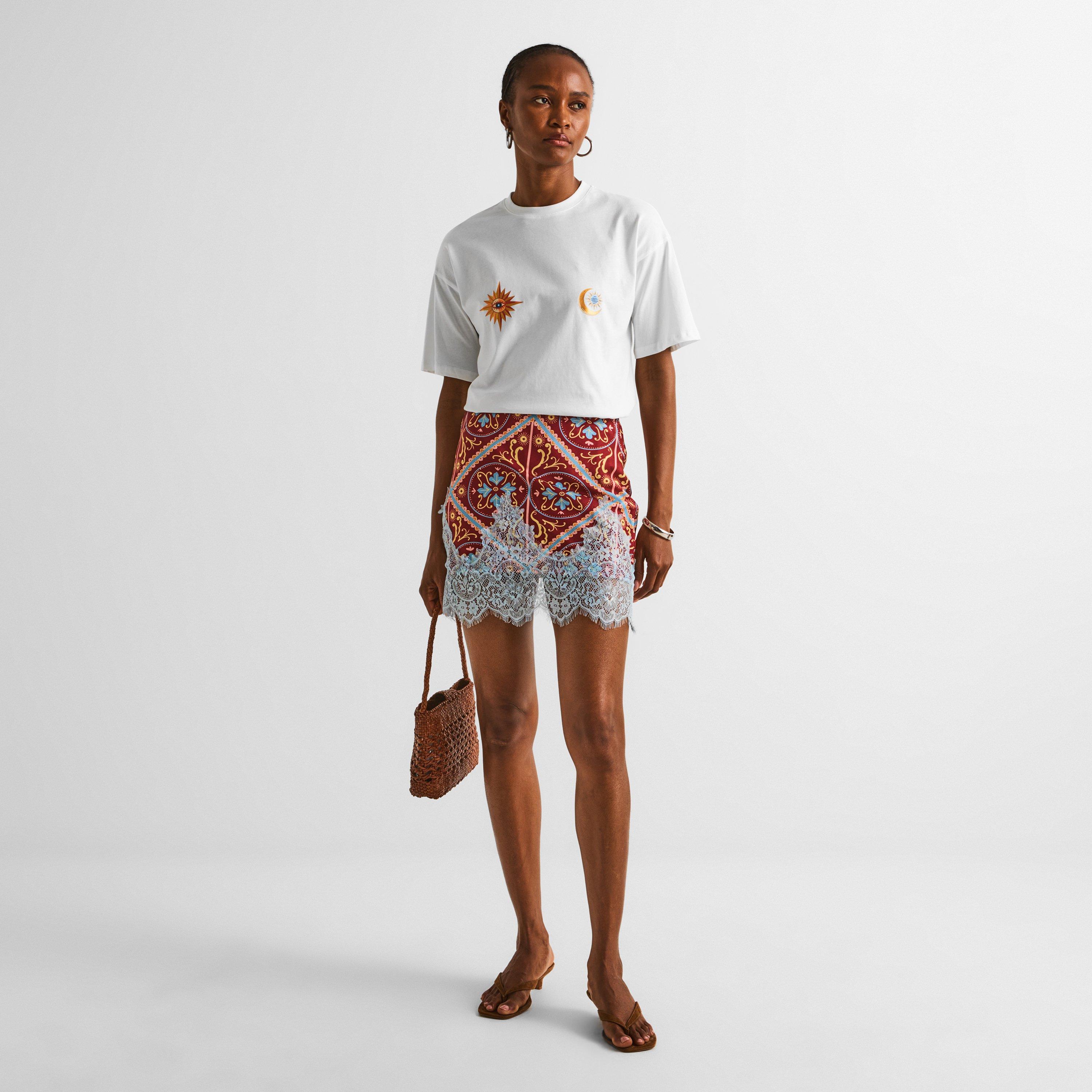 Brown - Never Fully Dressed - Womens Maeva Mini Skirt - 5