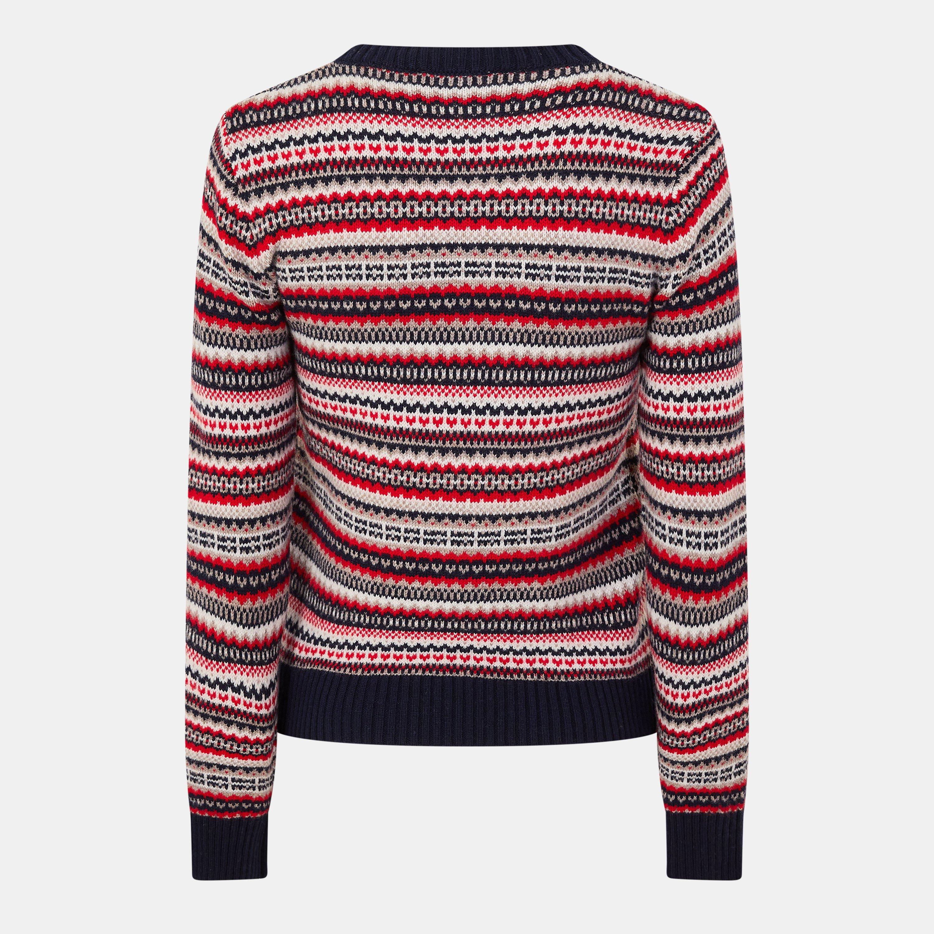 Multicolorido - Nobodys Child - Women's Wool Isle Crew Neck Jumper - 2