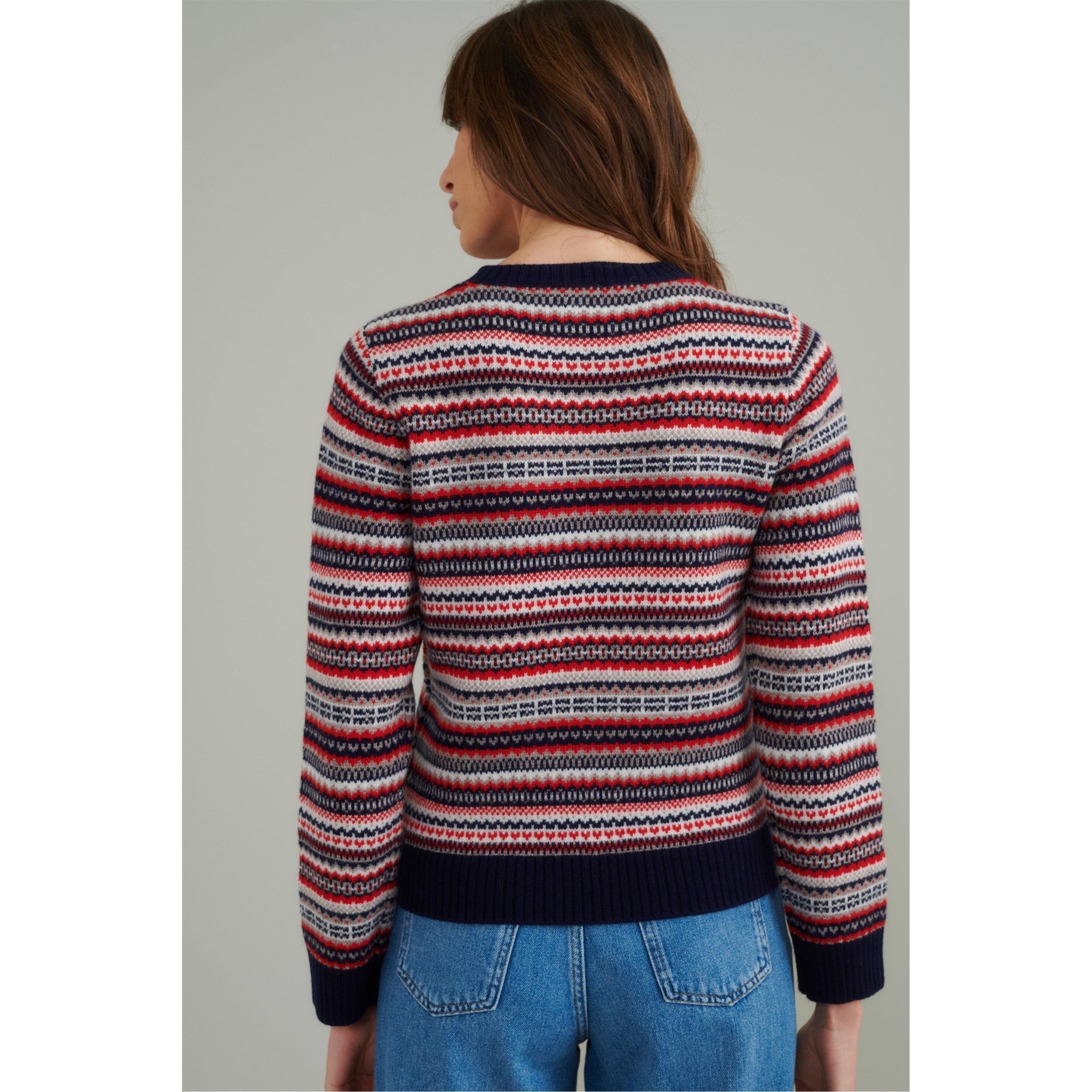 Multicolorido - Nobodys Child - Women's Wool Isle Crew Neck Jumper - 4