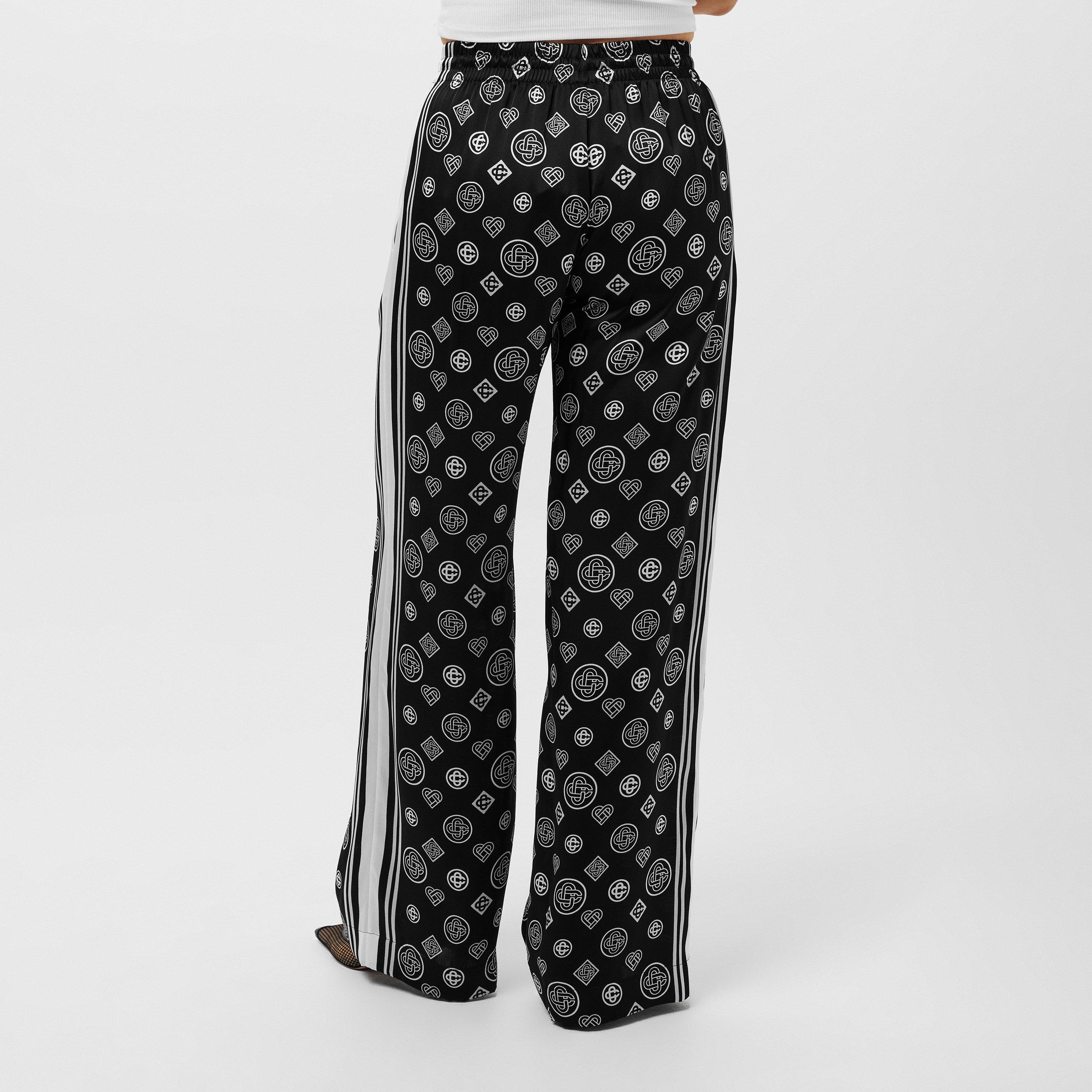 White - Casablanca - Women's Casa Mascot Knitted Crew Neck Jumper - 4