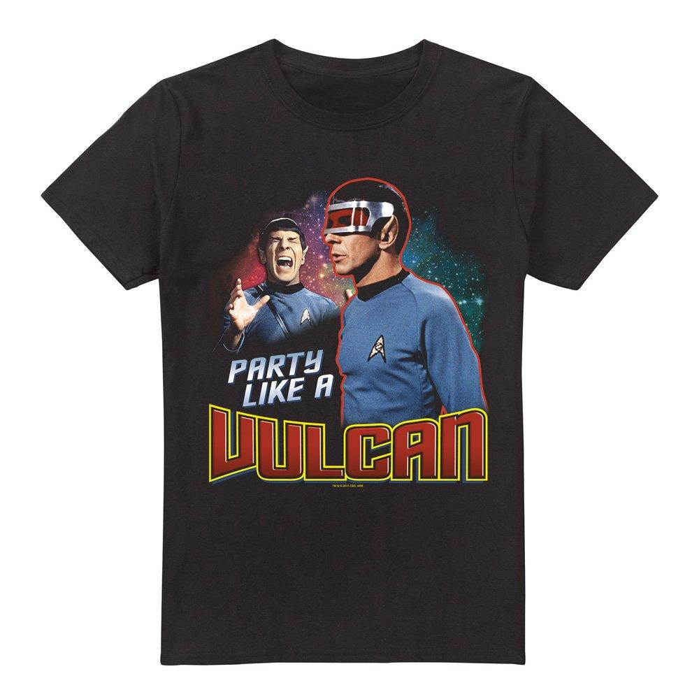 Black - Star Trek - Star Trek Party Like A Vulcan T Shirt Black - 4