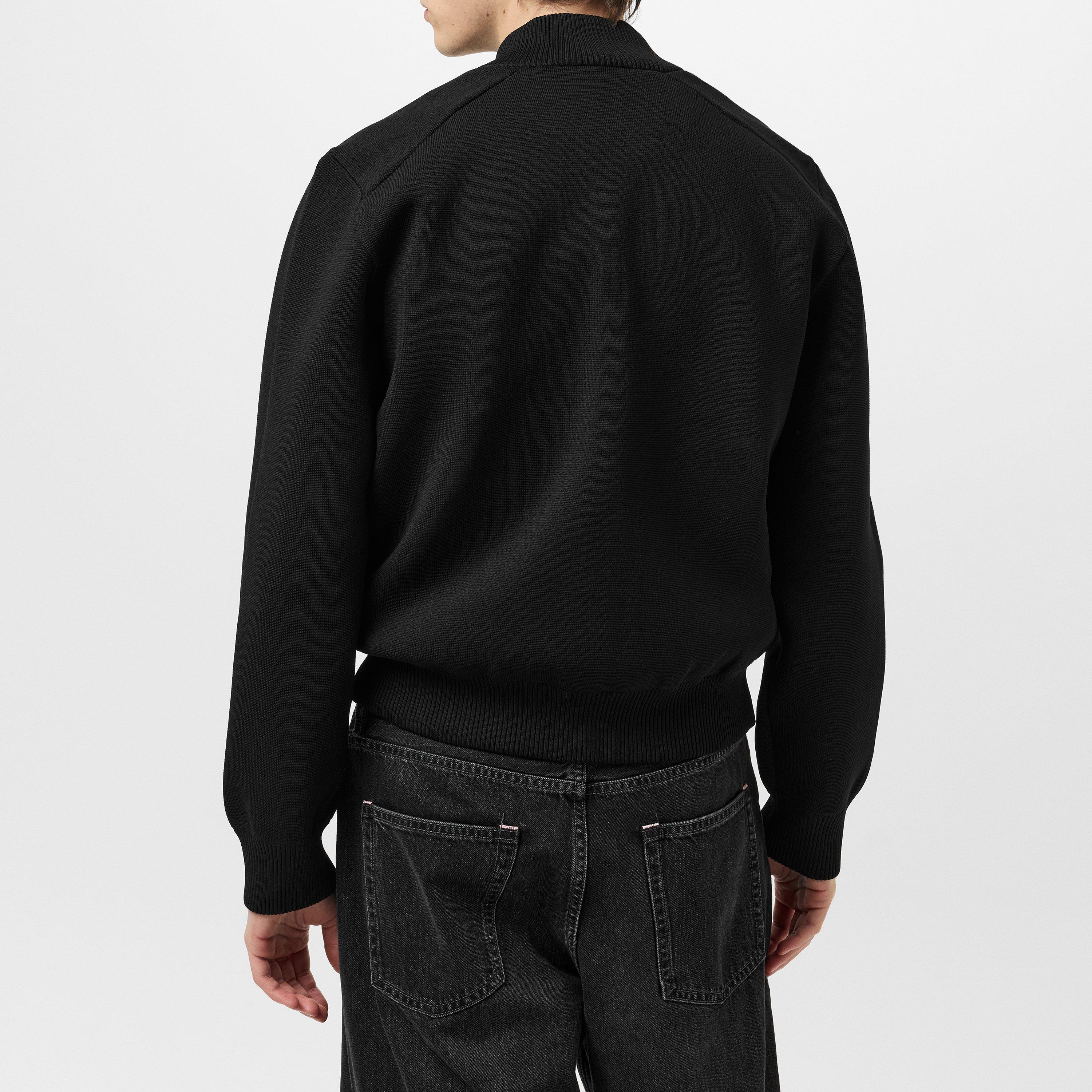Dk Black - G Star - Engineered Knitted Bomber - 4