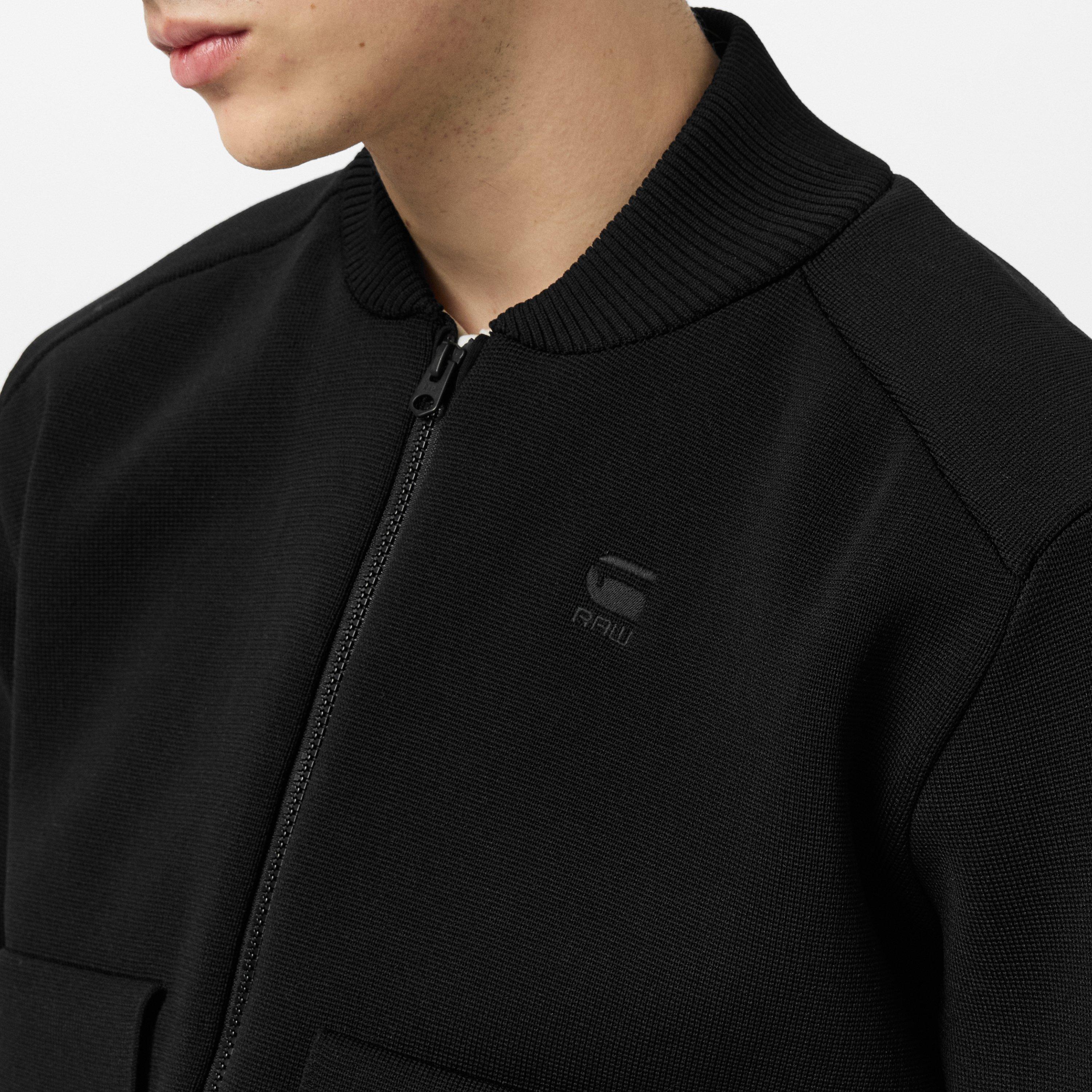 Dk Black - G Star - Engineered Knitted Bomber - 5