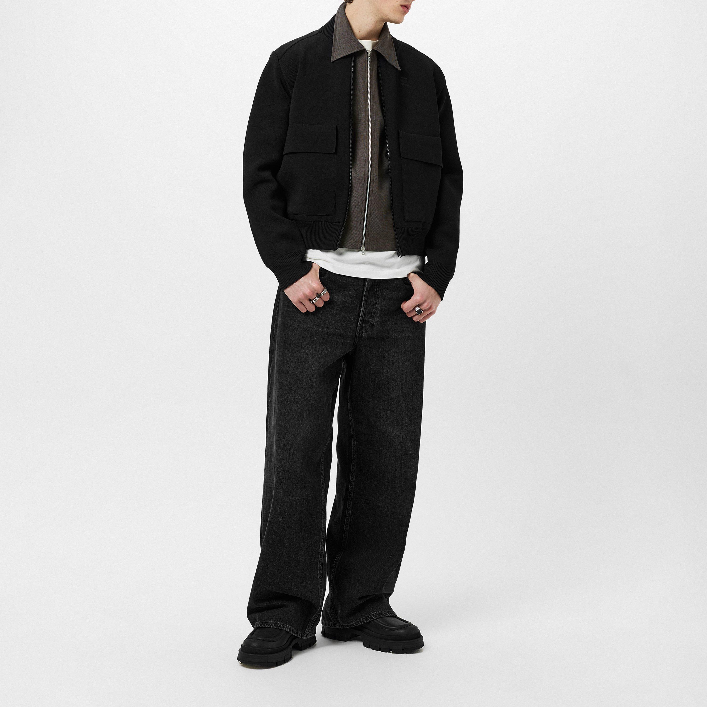 Dk Black - G Star - Engineered Knitted Bomber - 6