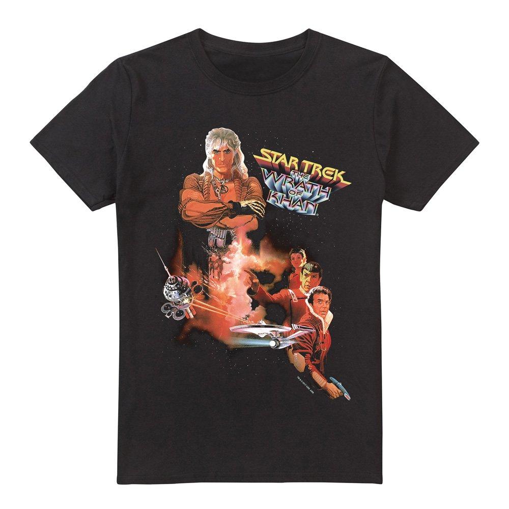 Black - Star Trek - Star Trek Wrath Of Khan(Movie) T Shirt Black - 4