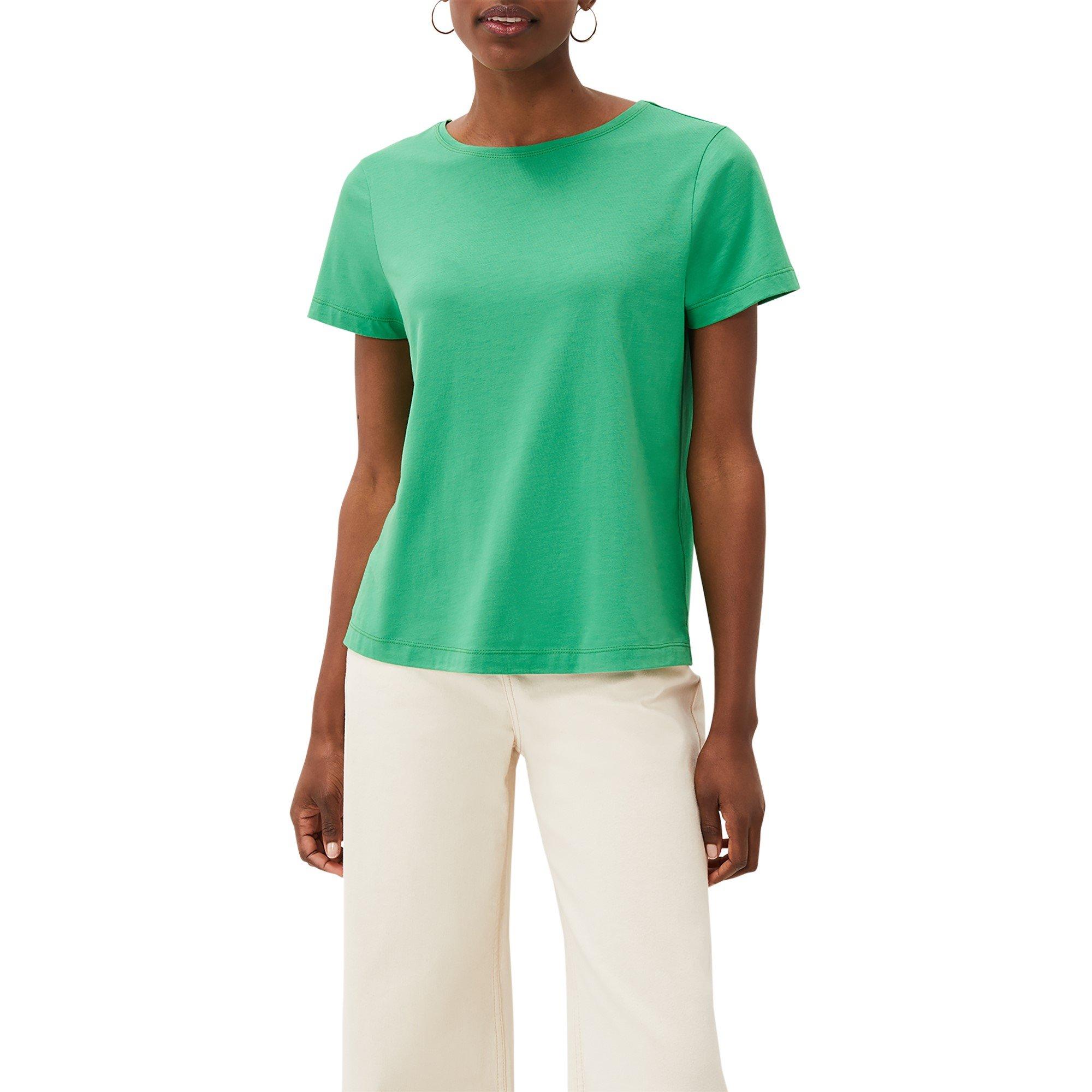 Emerald - Phase Eight - Huntly Stitch Detail T-Shirt - 2