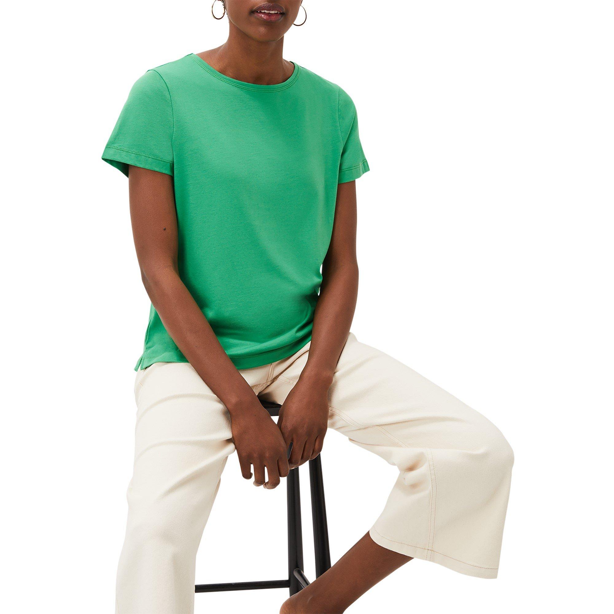 Emerald - Phase Eight - Huntly Stitch Detail T-Shirt - 4