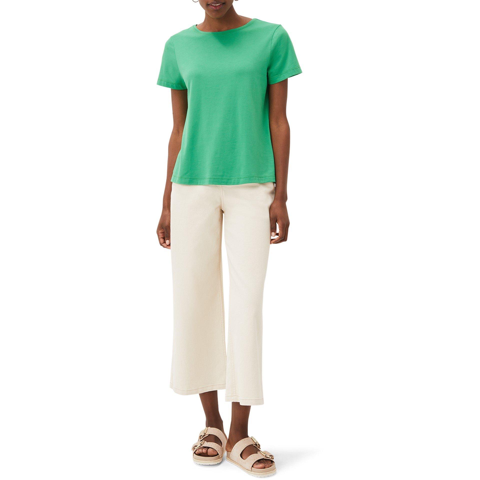 Emerald - Phase Eight - Huntly Stitch Detail T-Shirt - 6