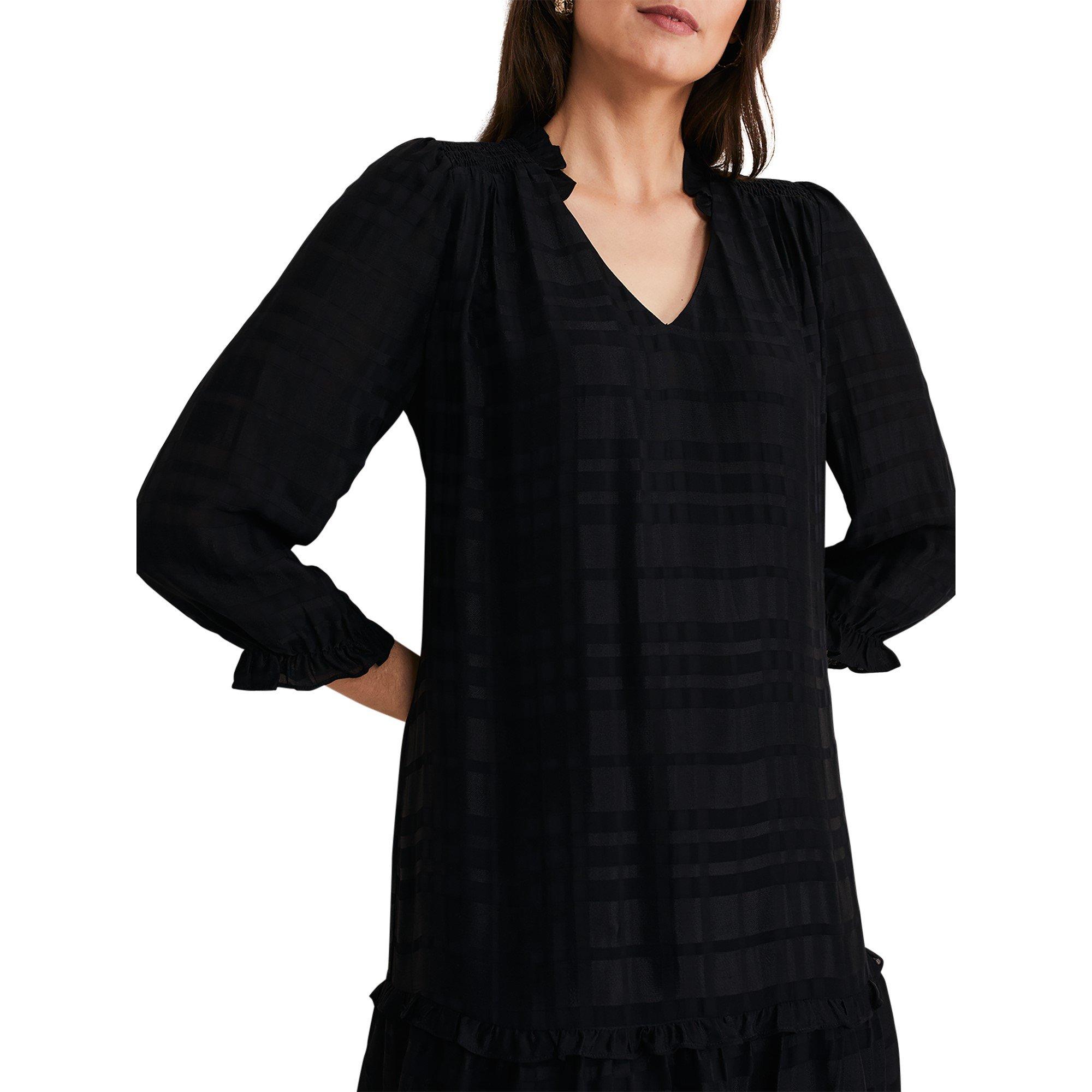 Black - Phase Eight - Tansy Swing Dress - 4