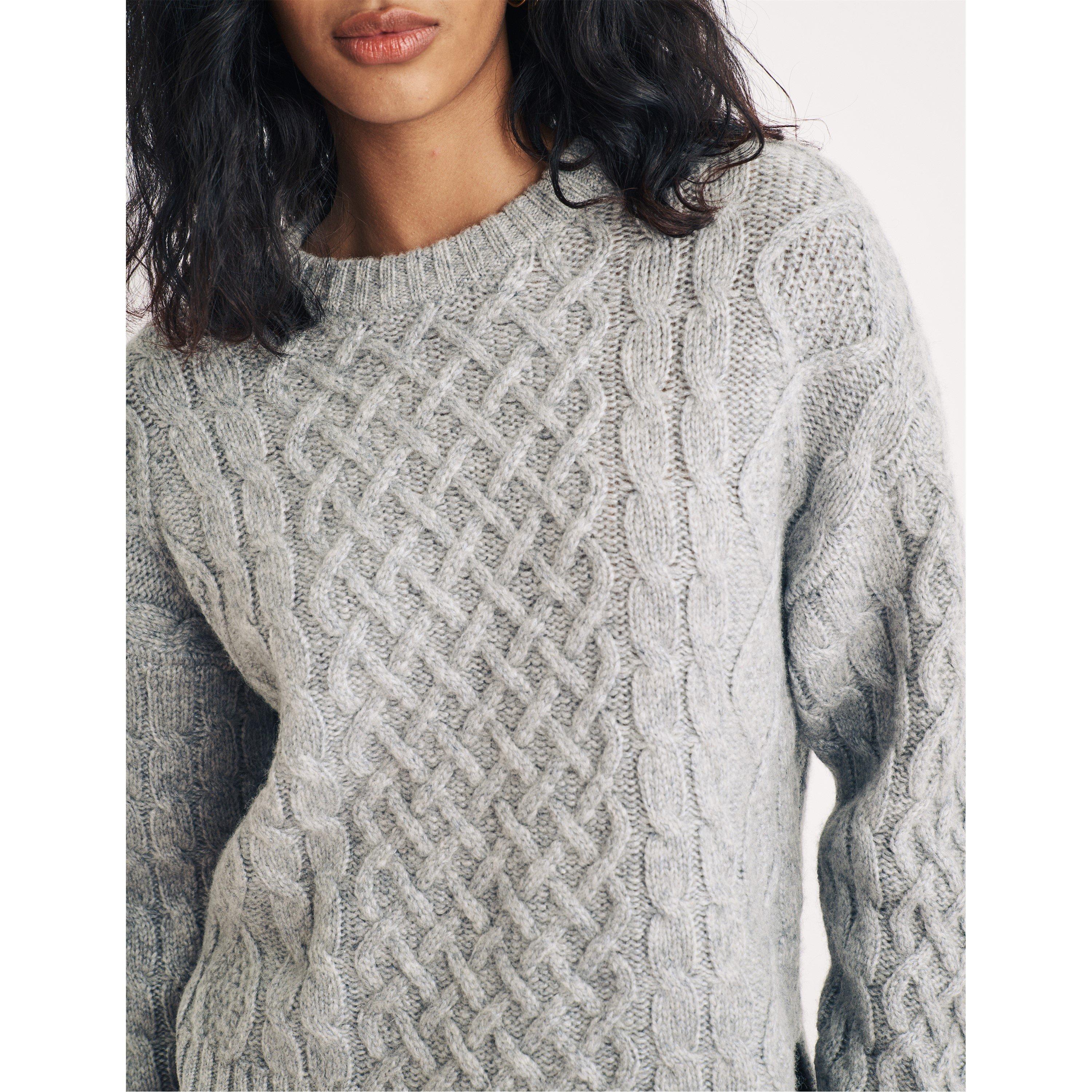 Grey - Nobodys Child - Women's Crew Neck Jumper - 3