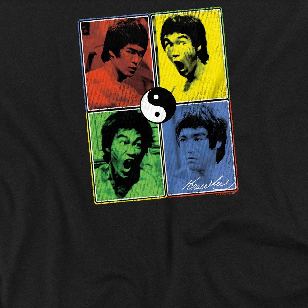 Black - Other - Bruce Lee Enter Color Block T Shirt Black - 2