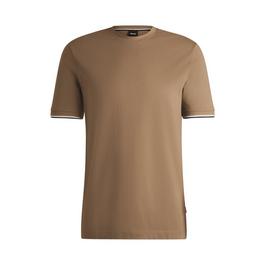 Boss Signature Stripe Cuffs T-Shirt
