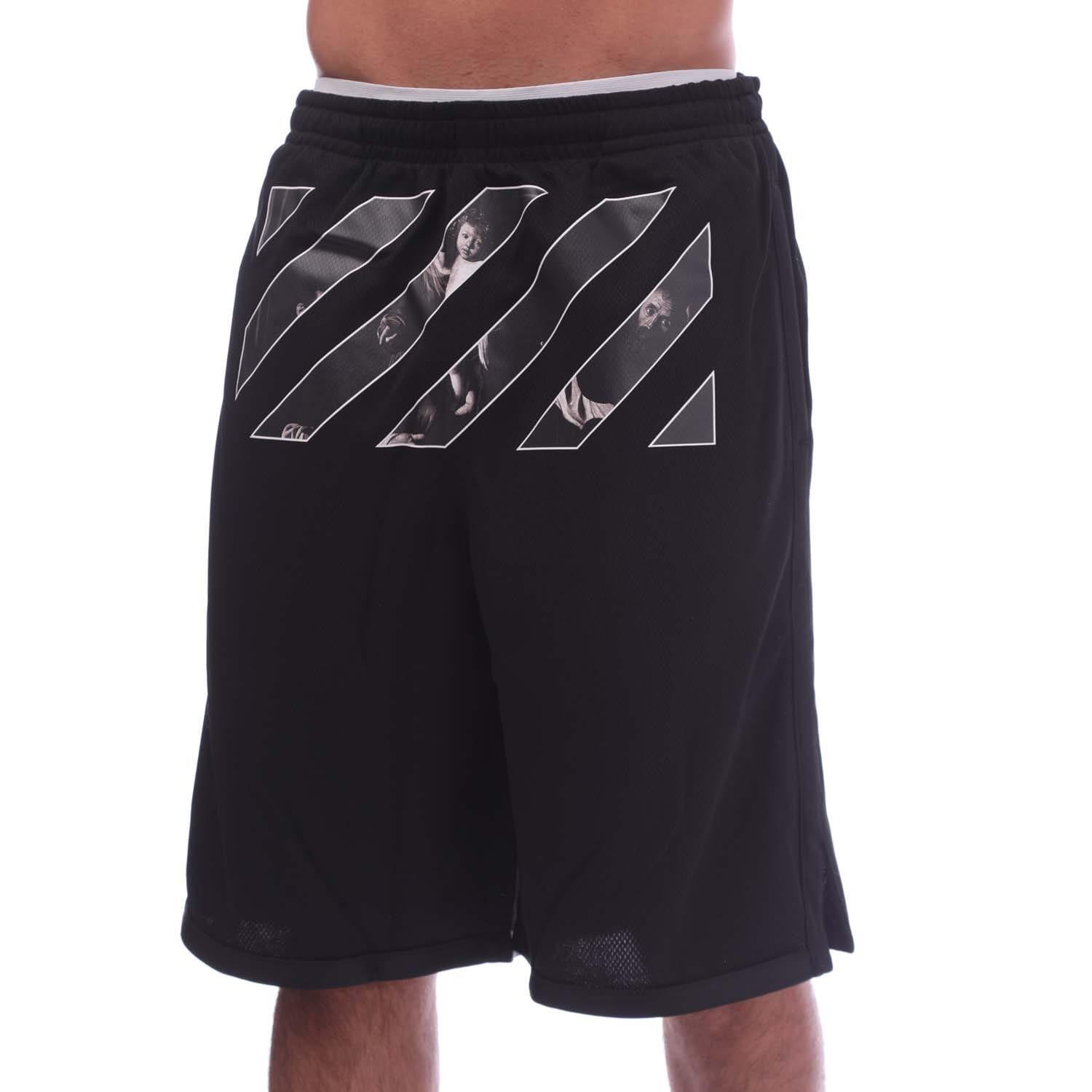 Off White | Caravaggio Mesh Shorts | Fleece Shorts | USC