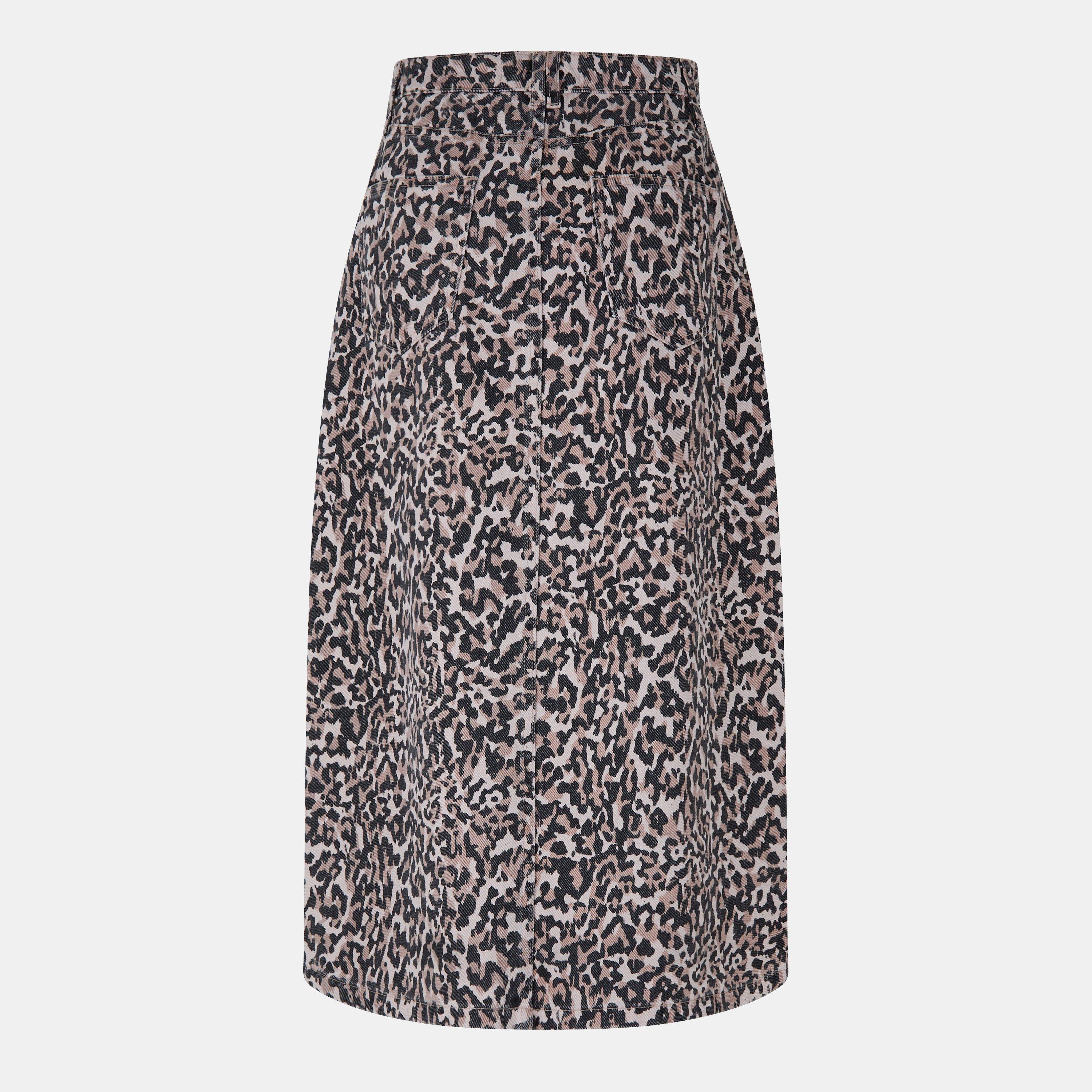 Black - Nobodys Child - Women's Denim Skirt - 2