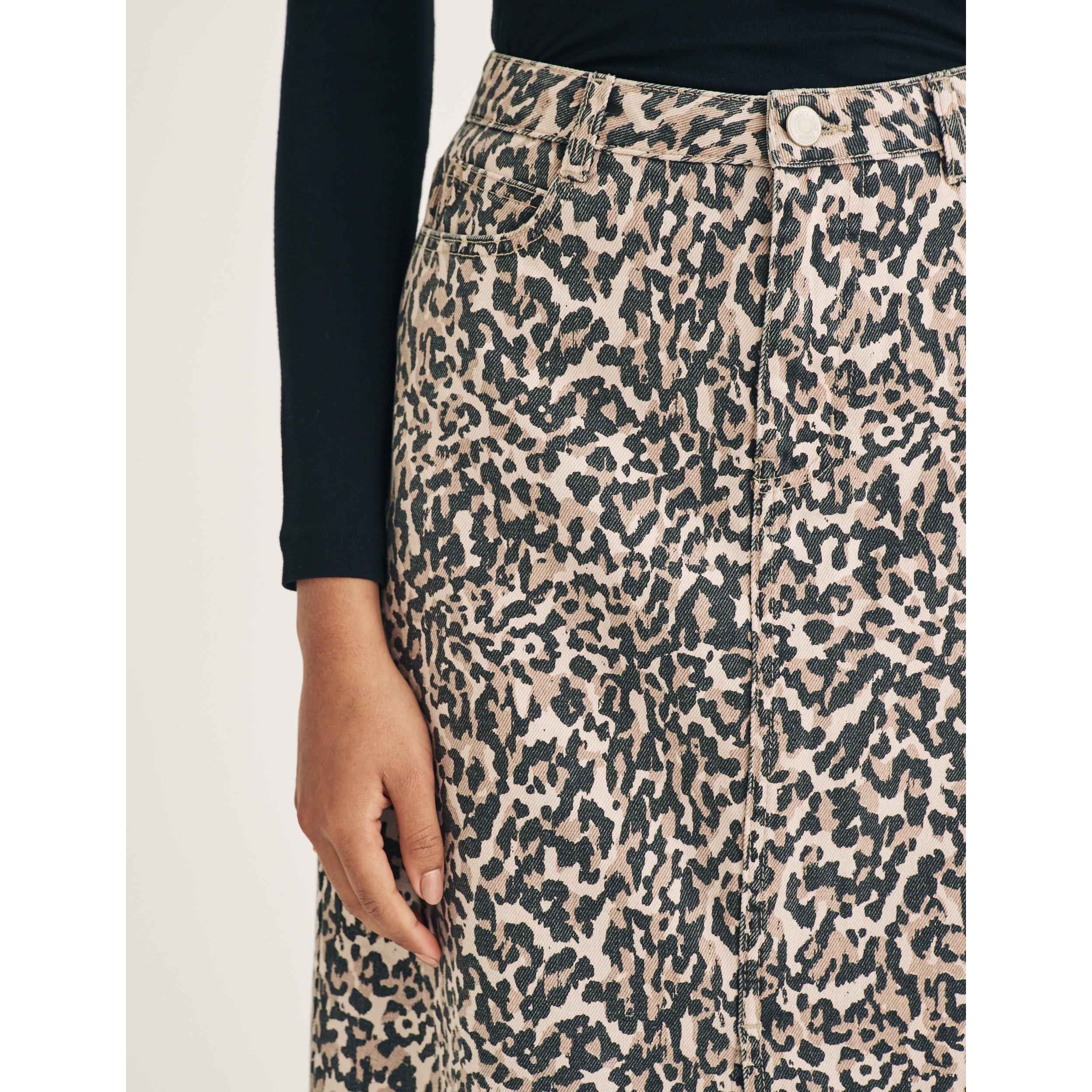 Black - Nobodys Child - Women's Denim Skirt - 3