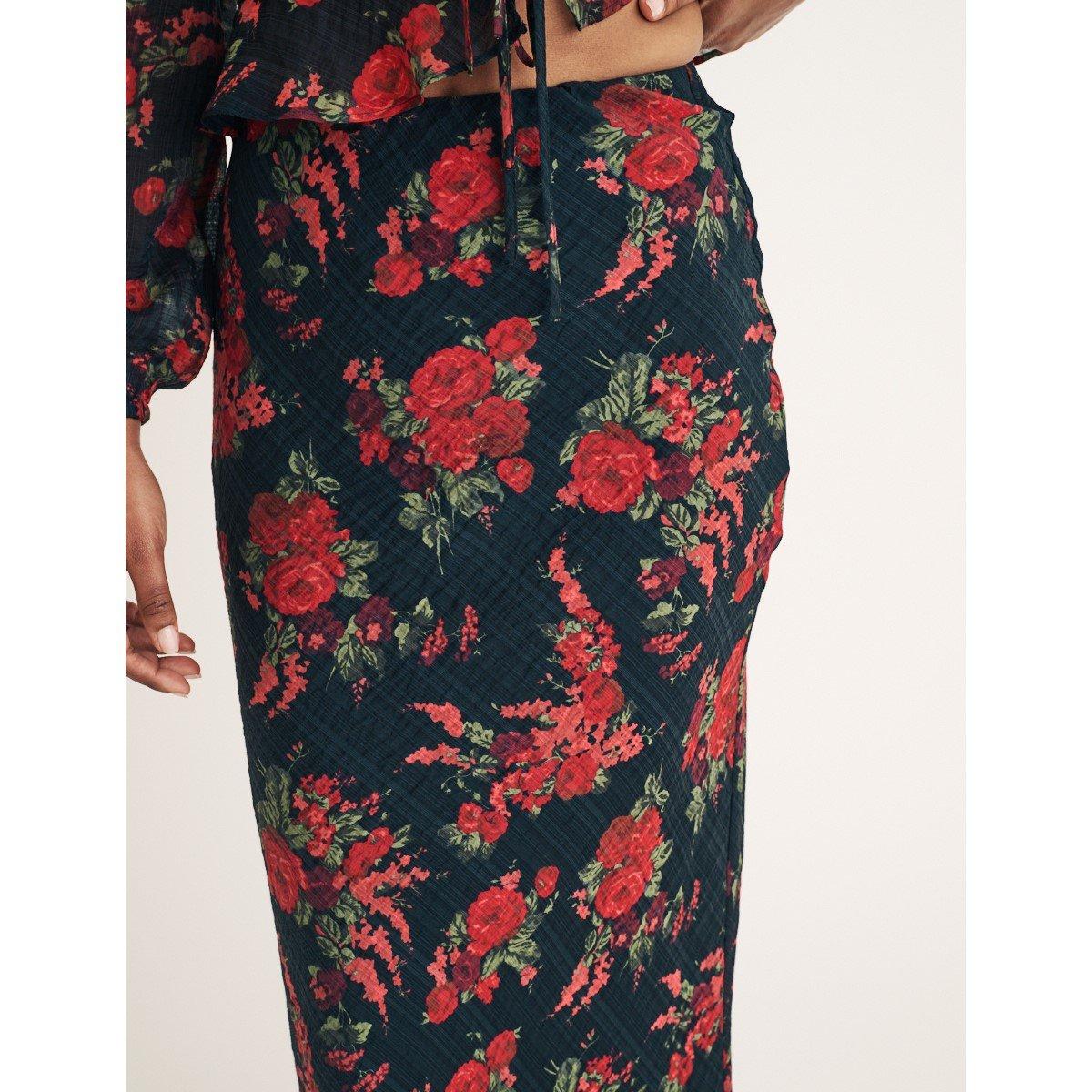 Brun - Nobodys Child - Women's Lotus Midi Skirt - 3