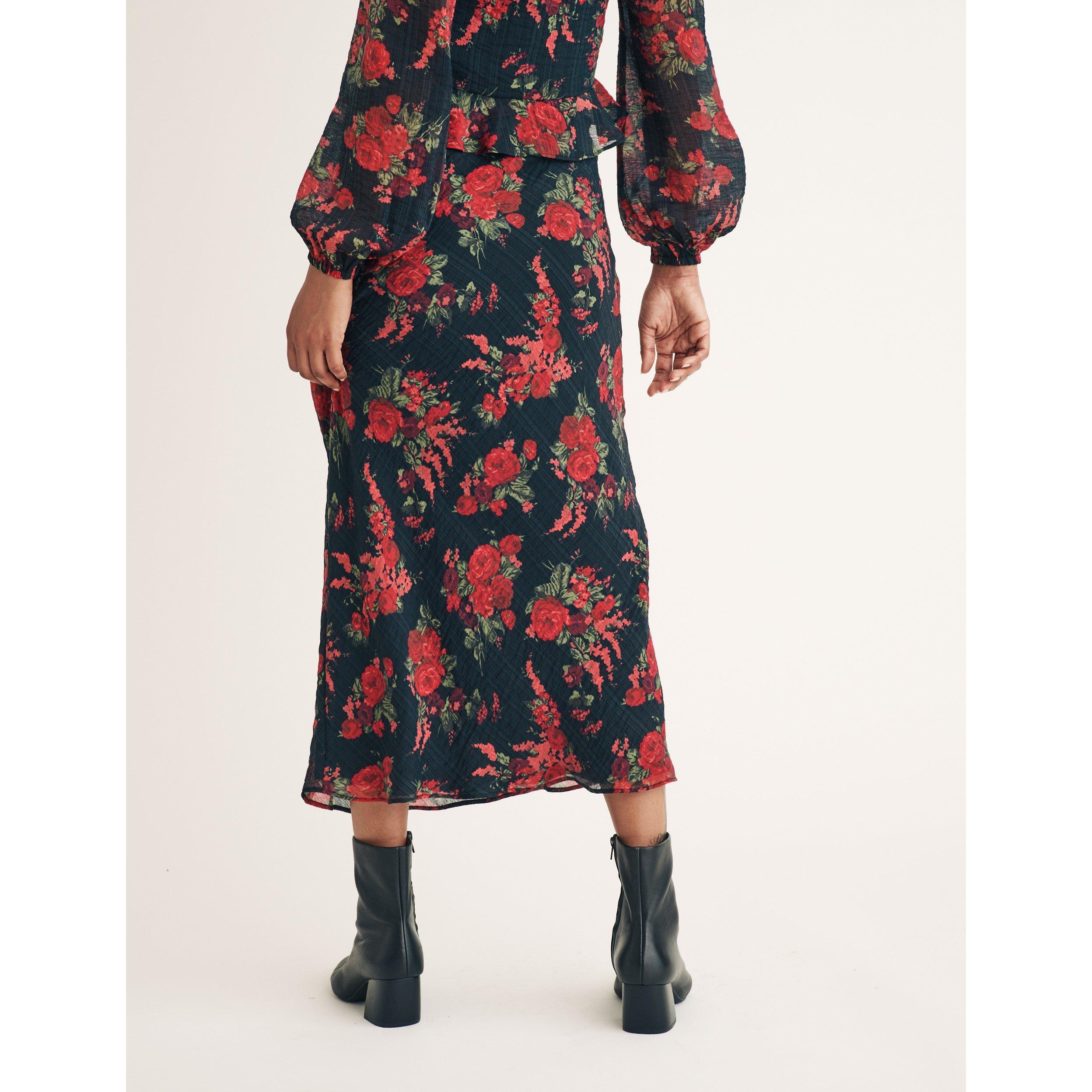 Brun - Nobodys Child - Women's Lotus Midi Skirt - 4