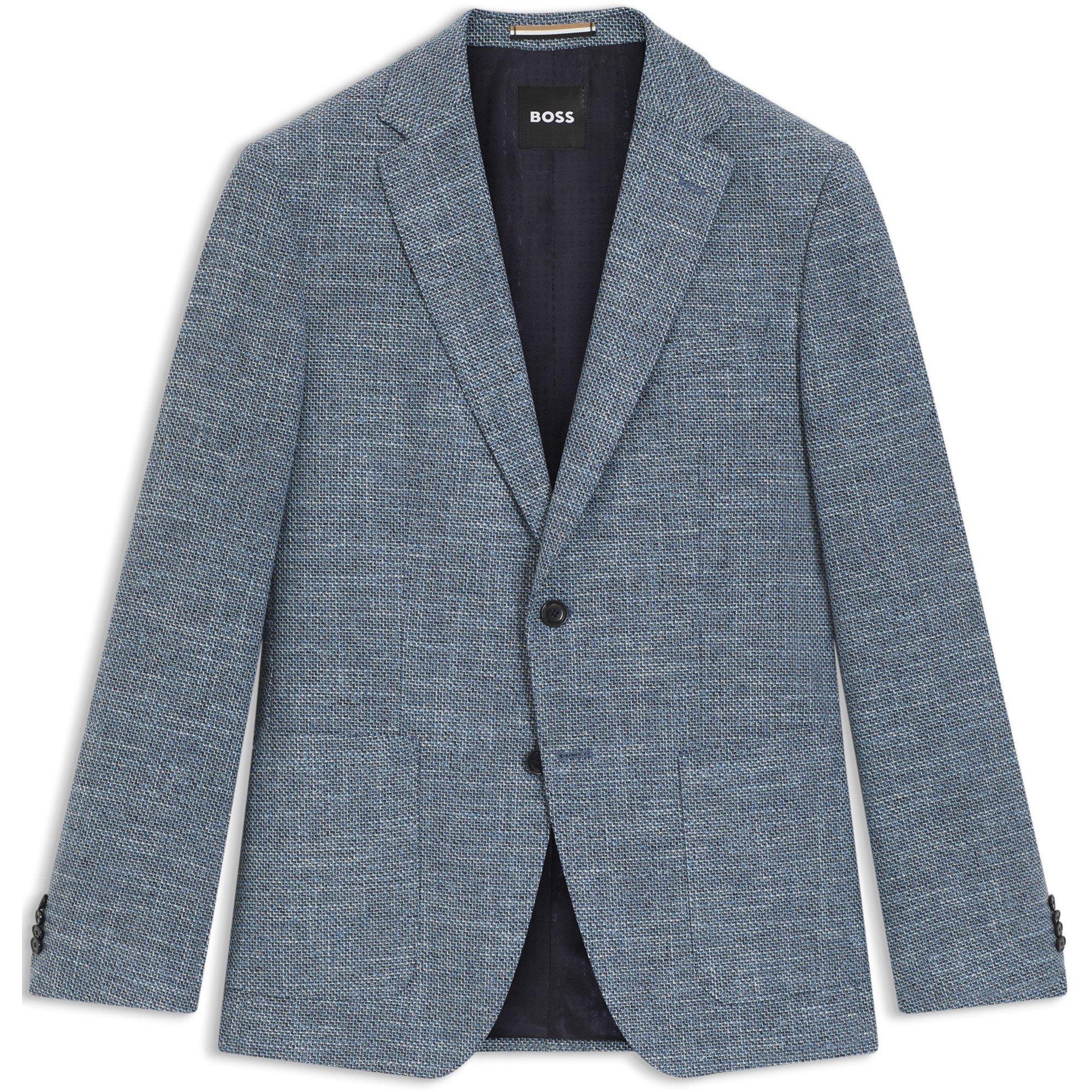 Blue 404 - Boss - Mens BOSS BLACK Hutson Formal Blazer Jacket