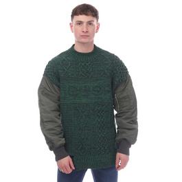 Ambush Bomber Sleeves Crewneck Sweatshirt