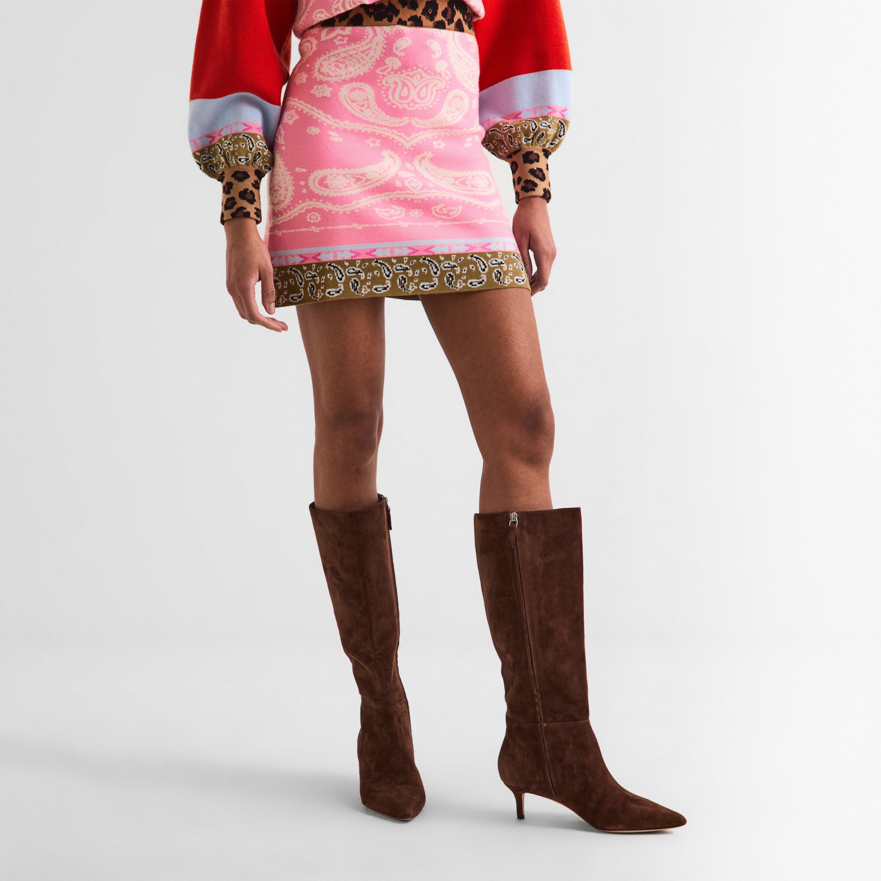 pink - Never Fully Dressed - Women's Knitted Skirt - 3