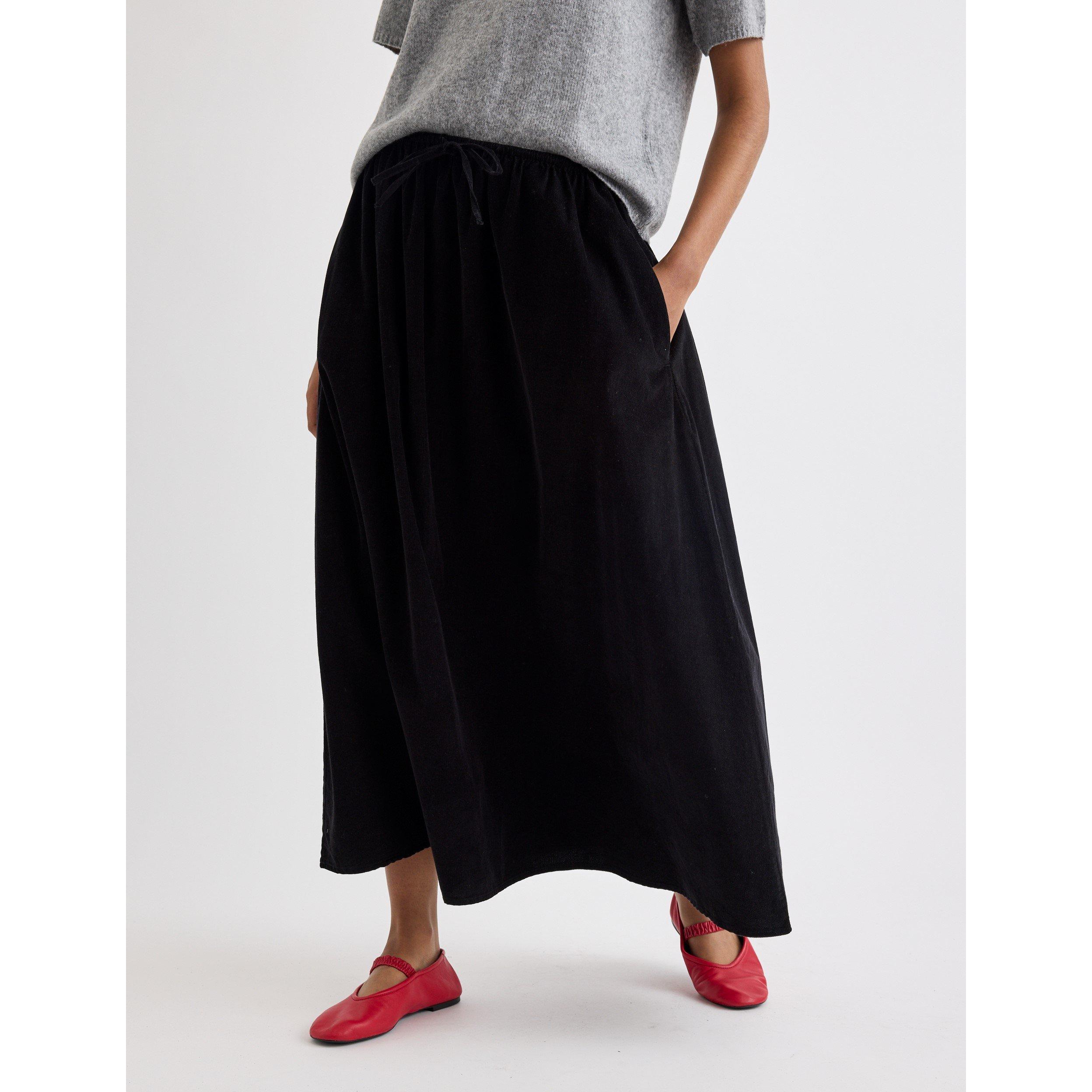 Black - Nobodys Child - Women's Midi Skirt - 3
