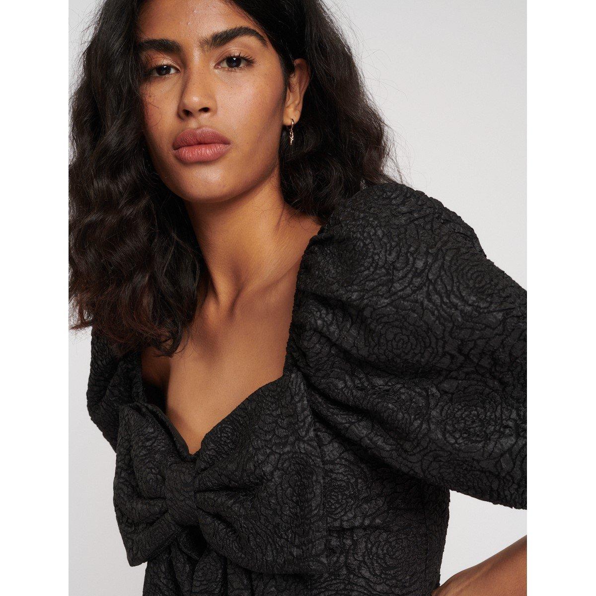 Nero - Nobodys Child - Women's Greta Puff Sleeve Top - 3