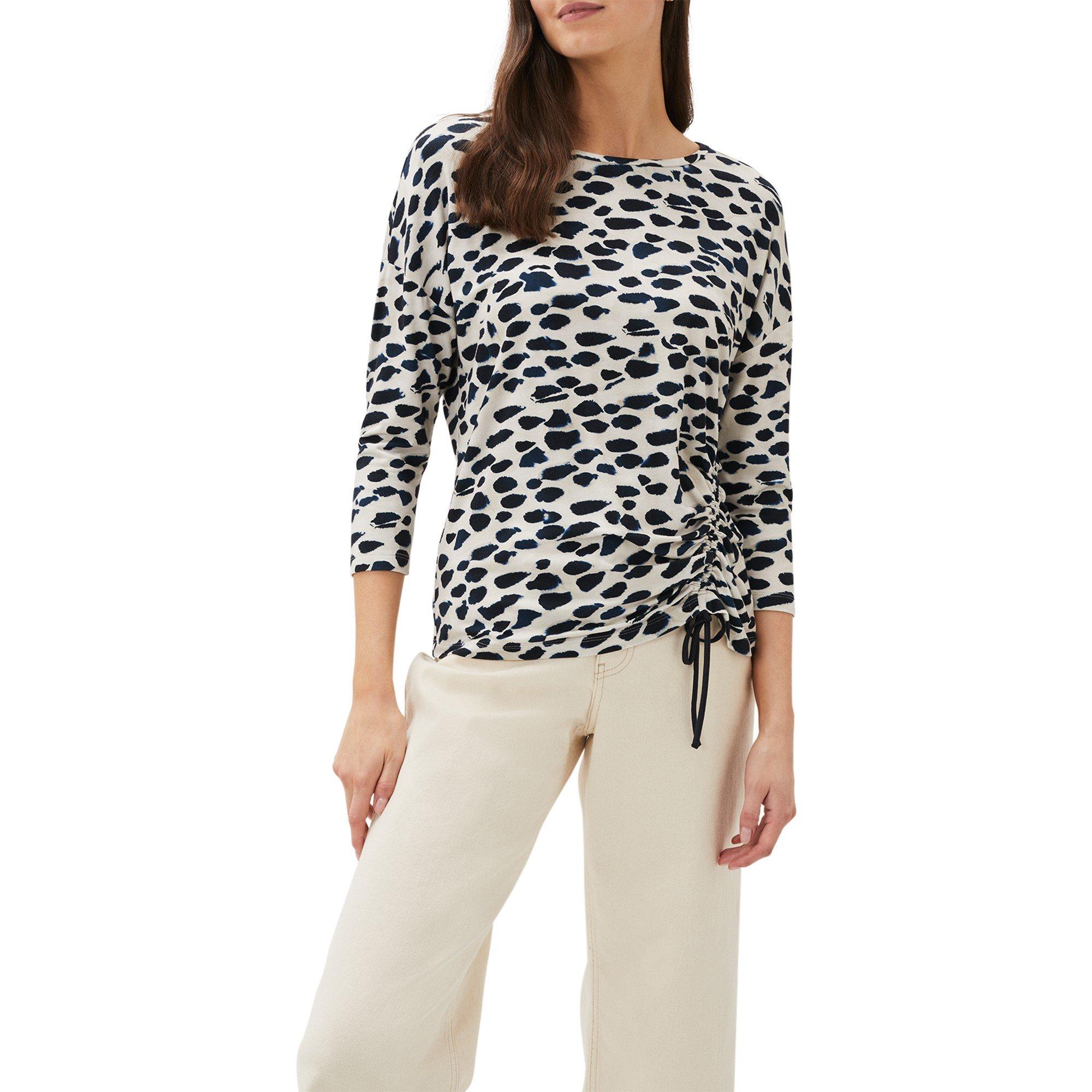 Ivory Multi - Phase Eight - Bonnie Printed Top - 2