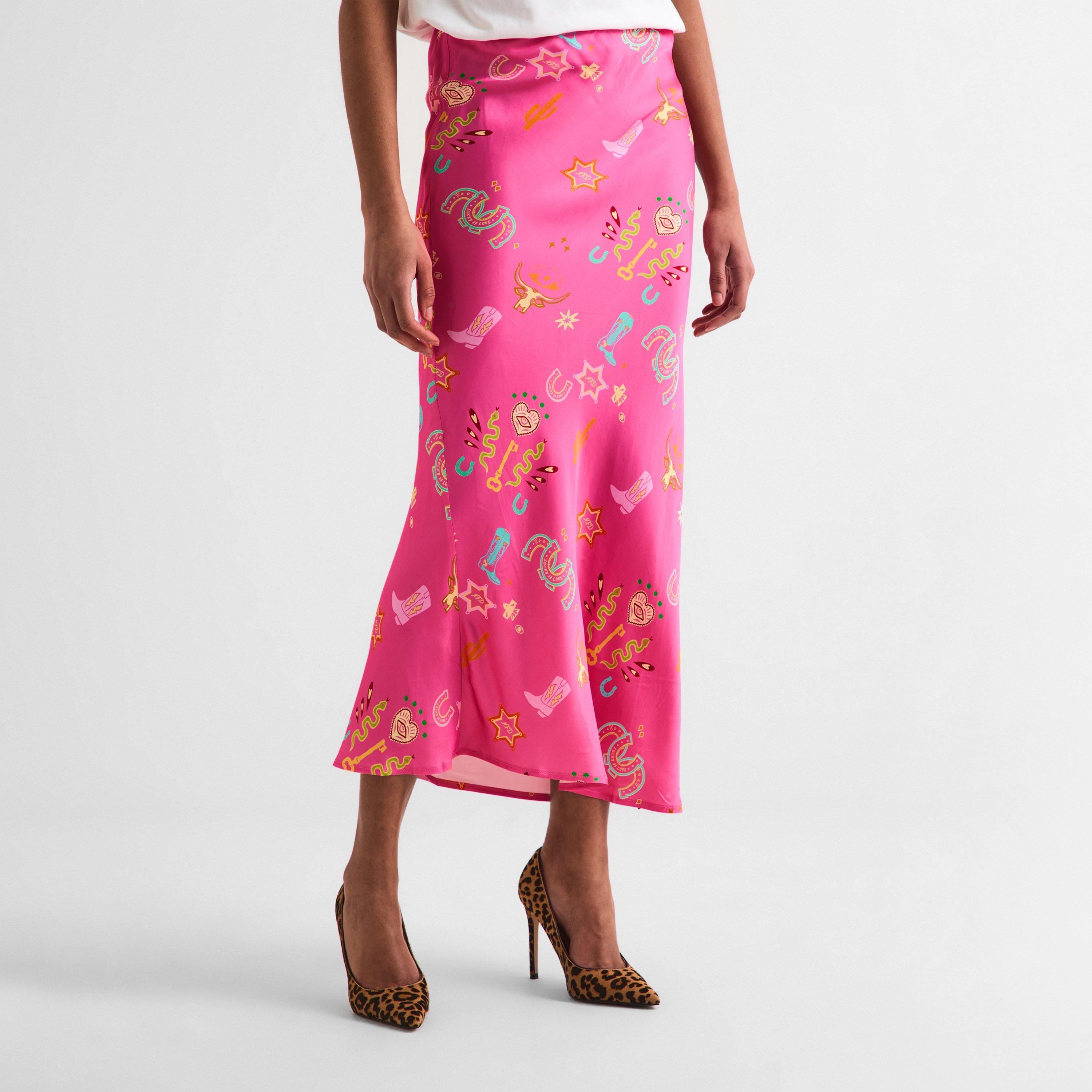Pink - Never Fully Dressed - Women's Maxi Skirt - 3