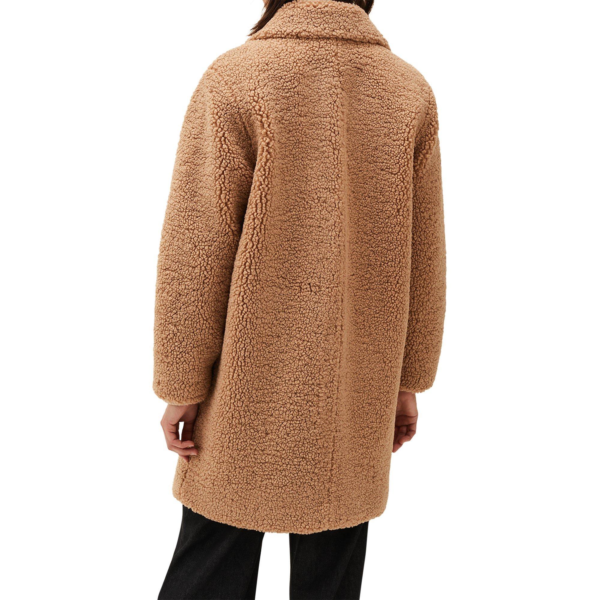 Camel - Phase Eight - Women's Katherine Teddy Coat - 3