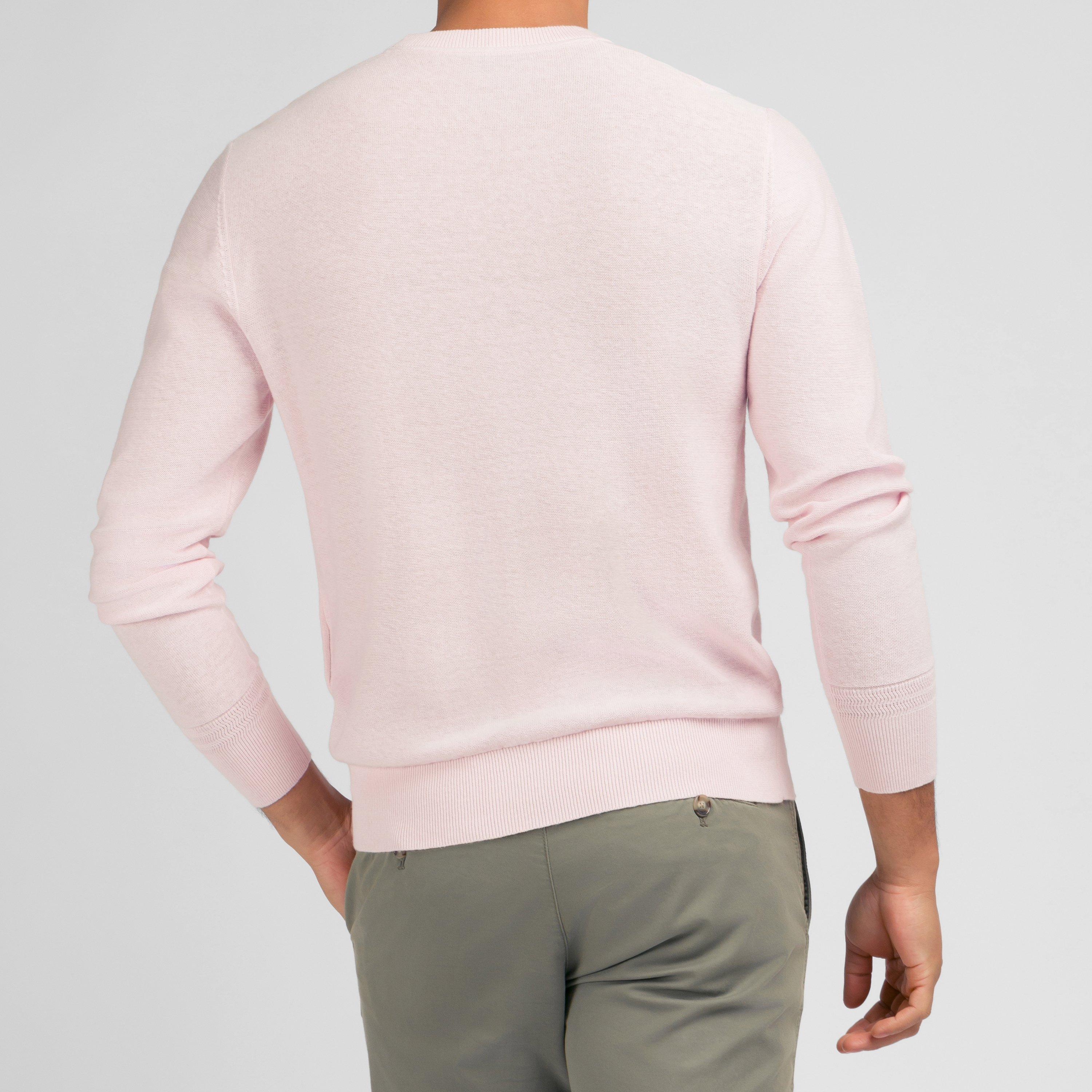 Roc10 - Eden Park - Green jumper in a linen blend - 4