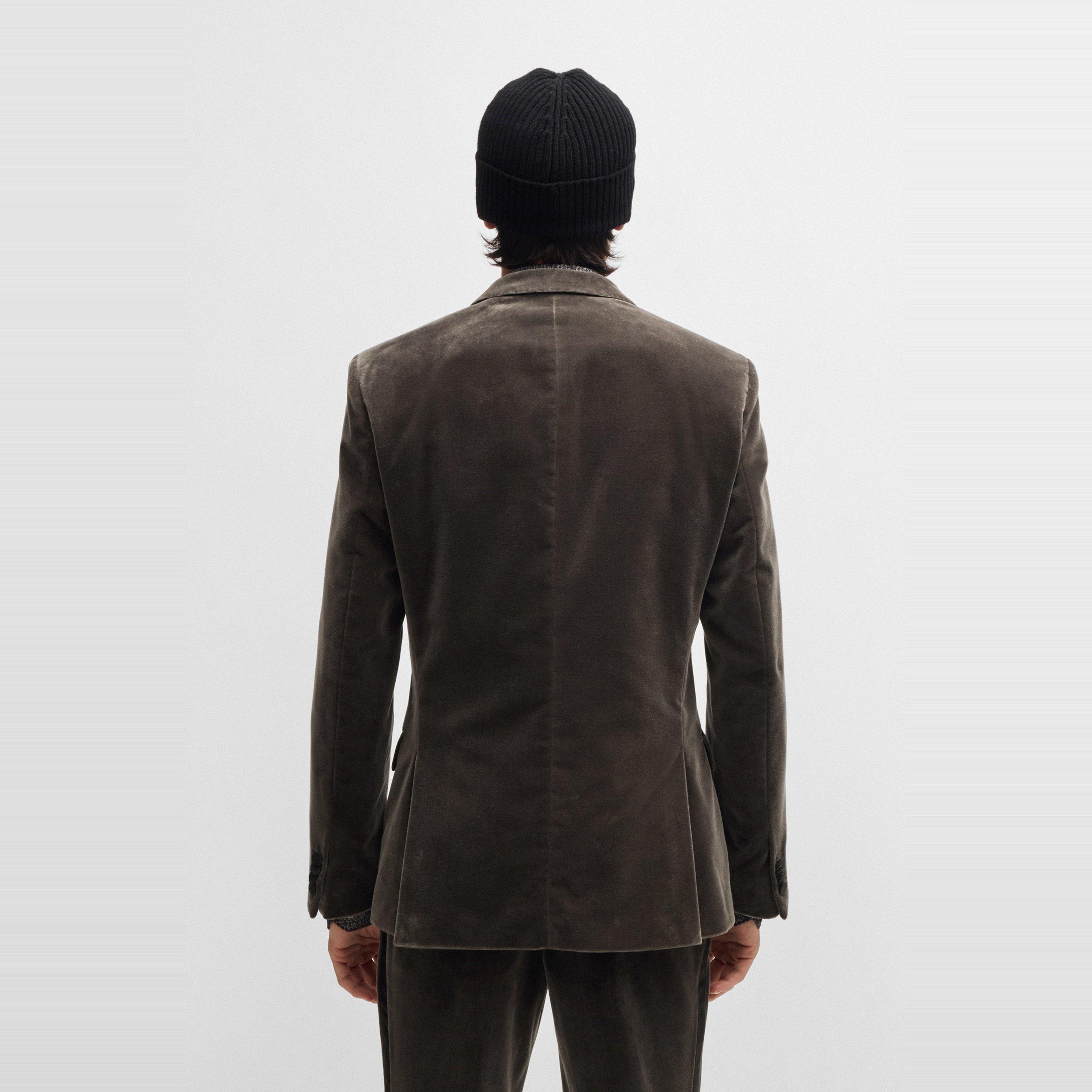 Medium Grey - Hugo - Men's Formal Jacket - 4